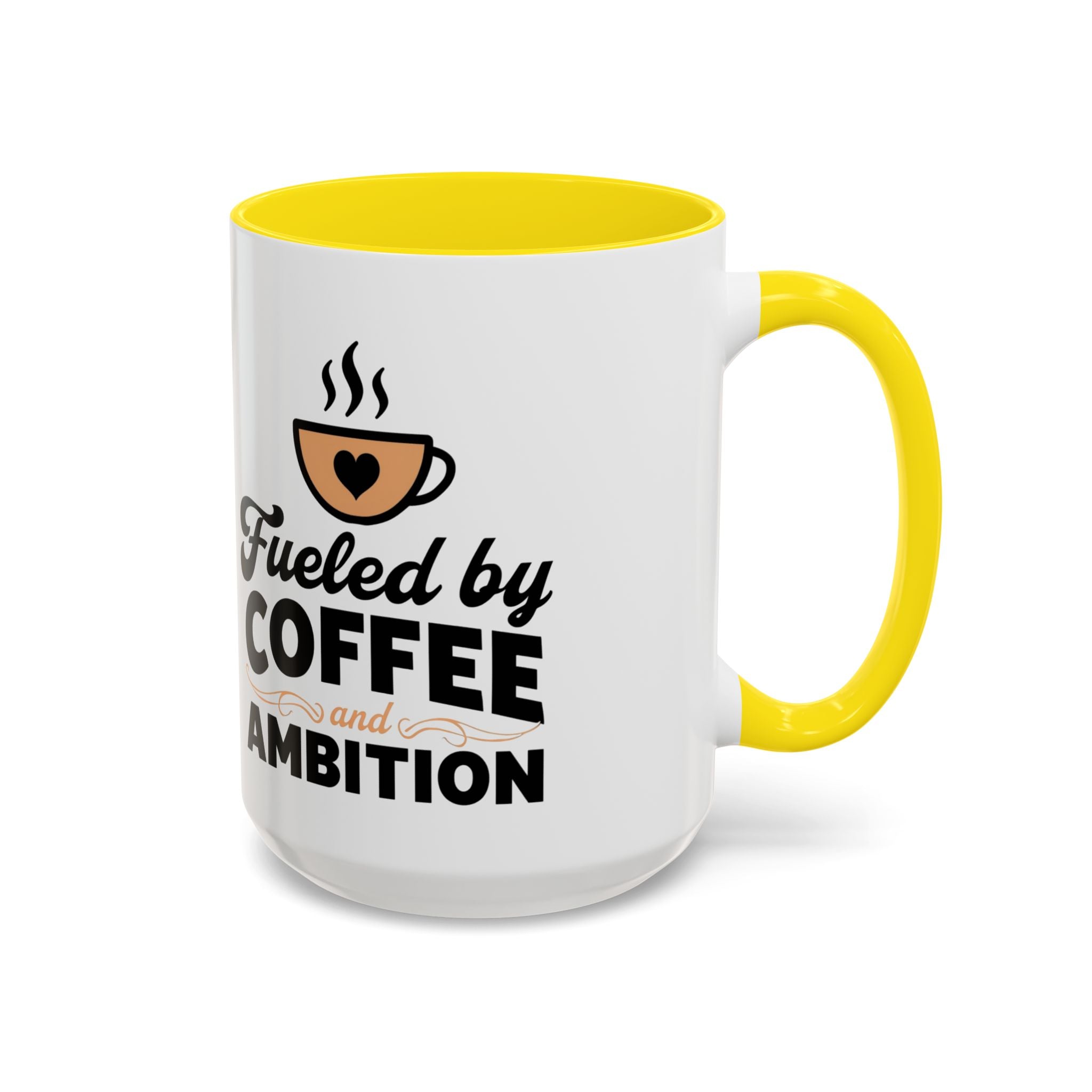 Motivational Coffee Mug - Fueled by Coffee and Ambition