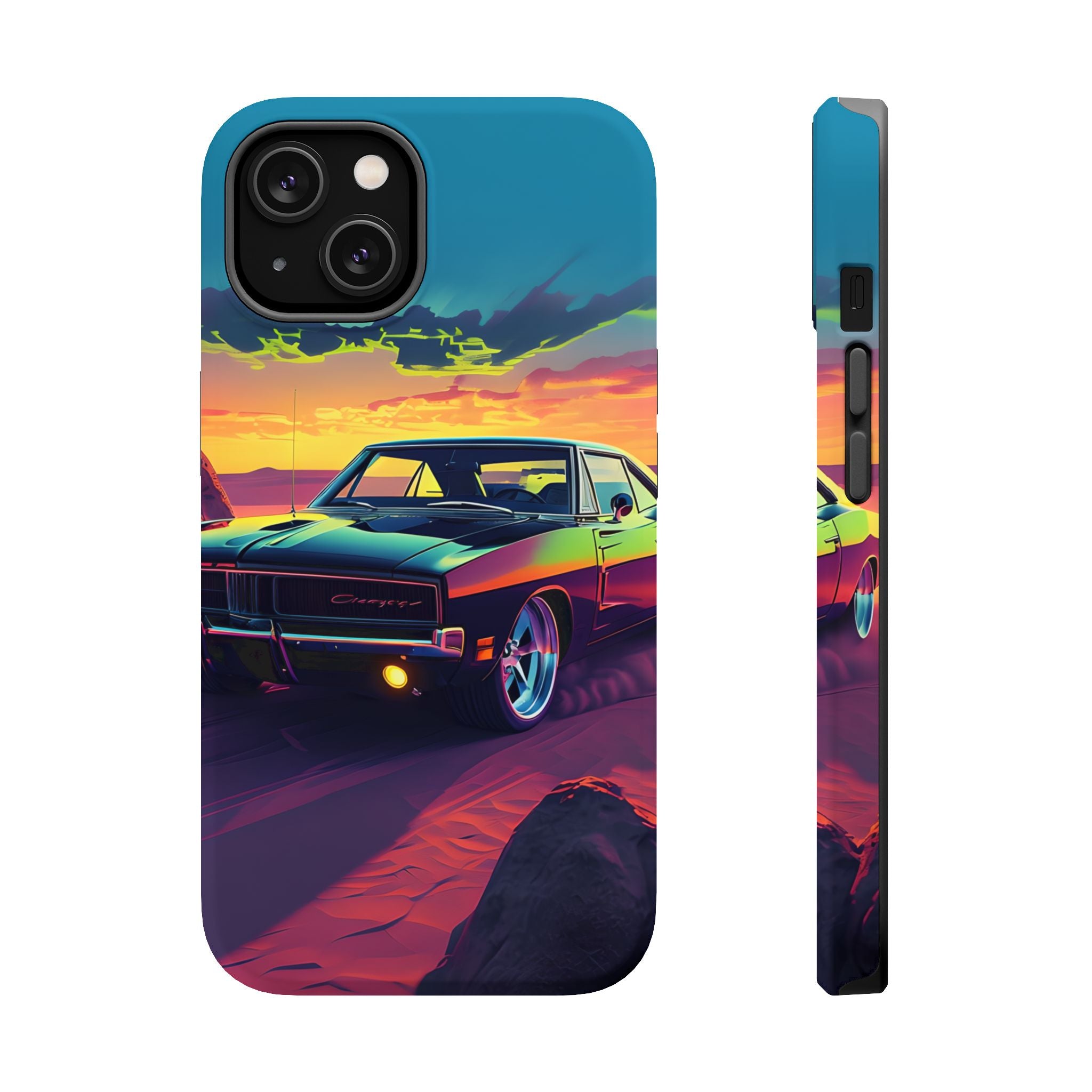 iPhone 17 Case - Retro Muscular Car Design