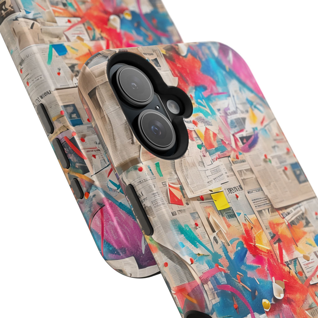 iPhone 17 Case vibrant glossy colorful art