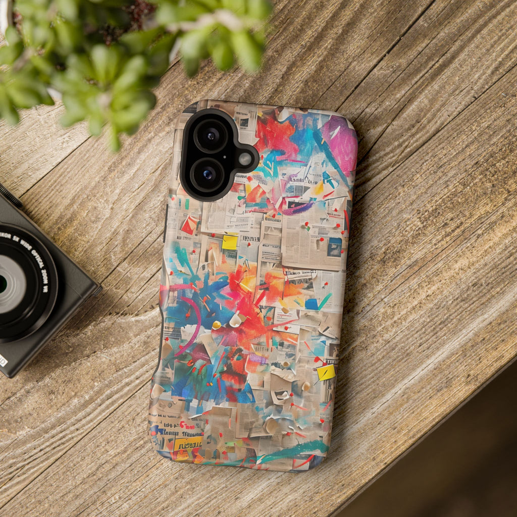 iPhone 17 Case vibrant glossy colorful art