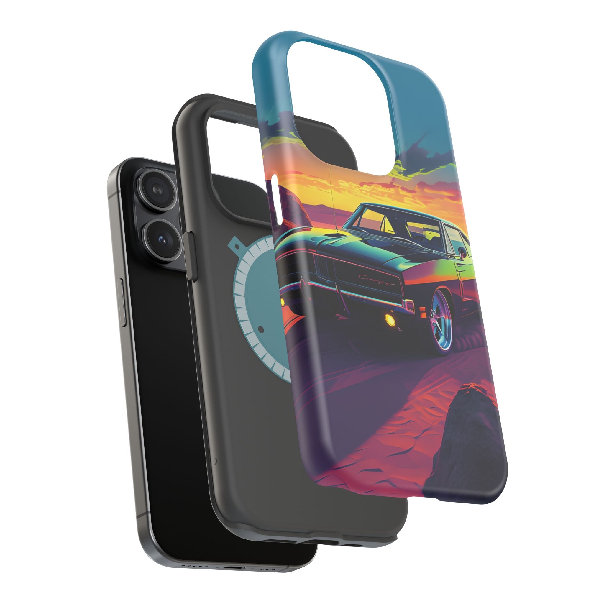 iPhone 17 Case - Retro Muscular Car Design