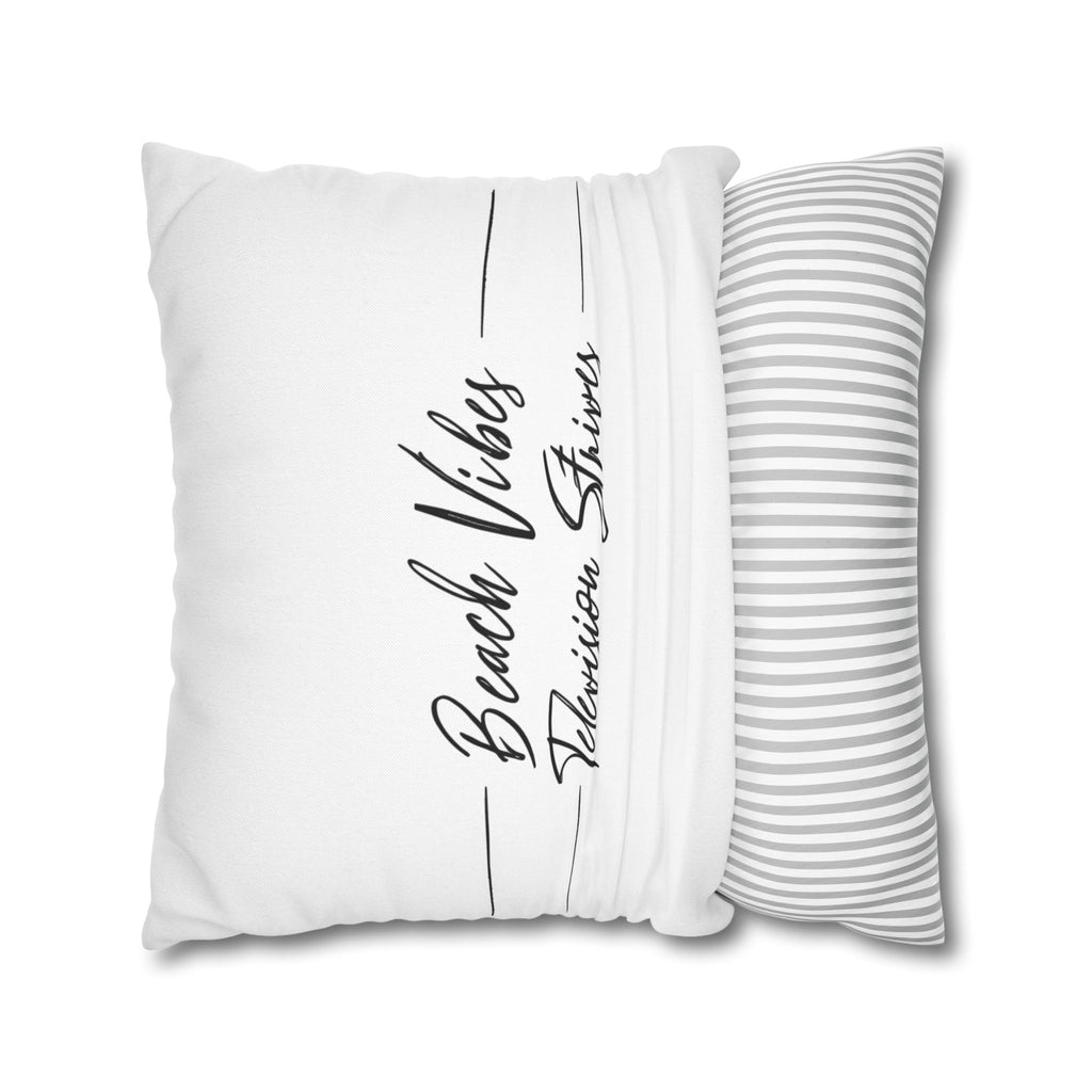 Spun Polyester Square Pillowcase