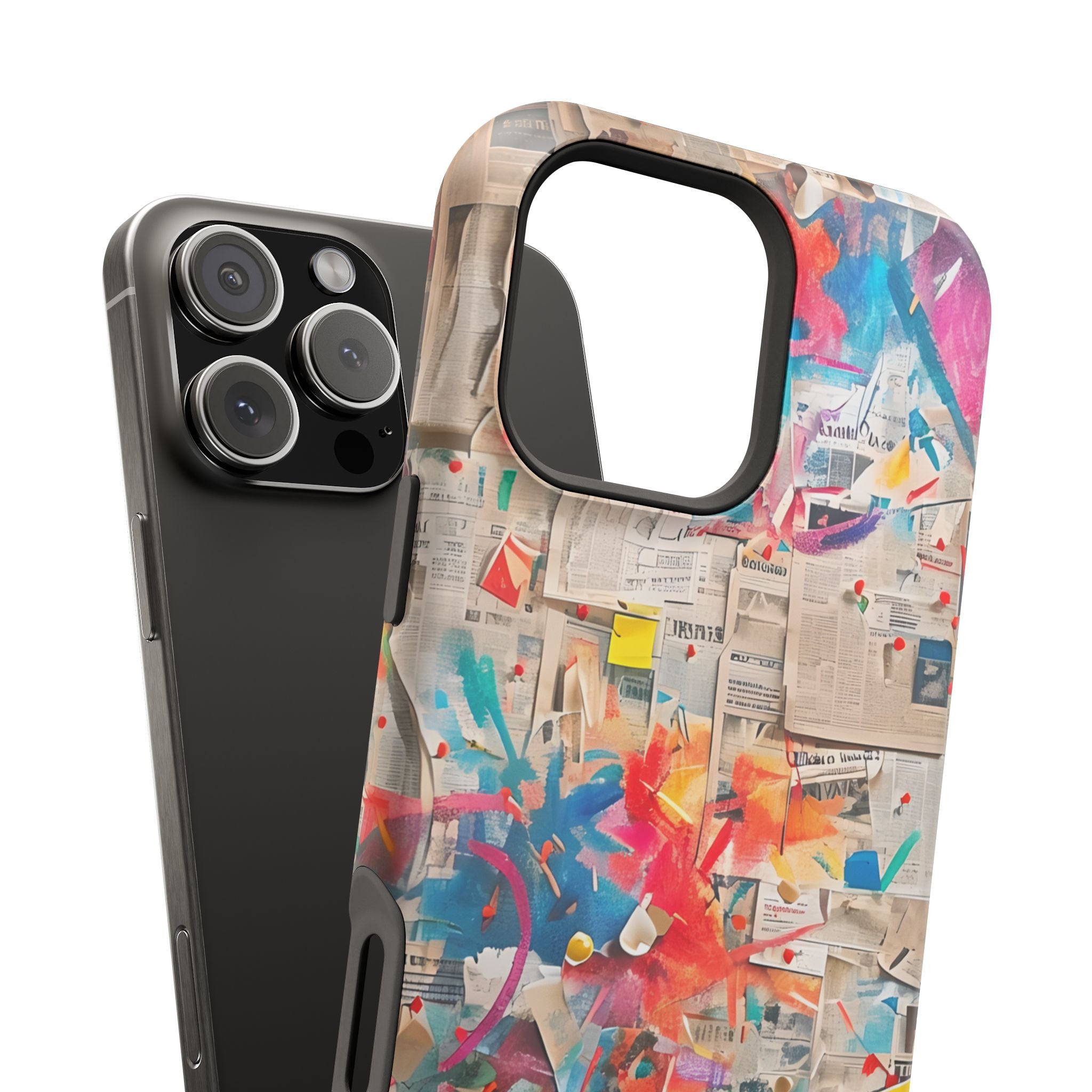 iPhone 17 Case vibrant glossy colorful art