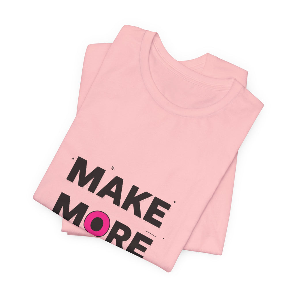 MAKE MORE ZINES Tee | ransom collage shirt, zine style cutout letters