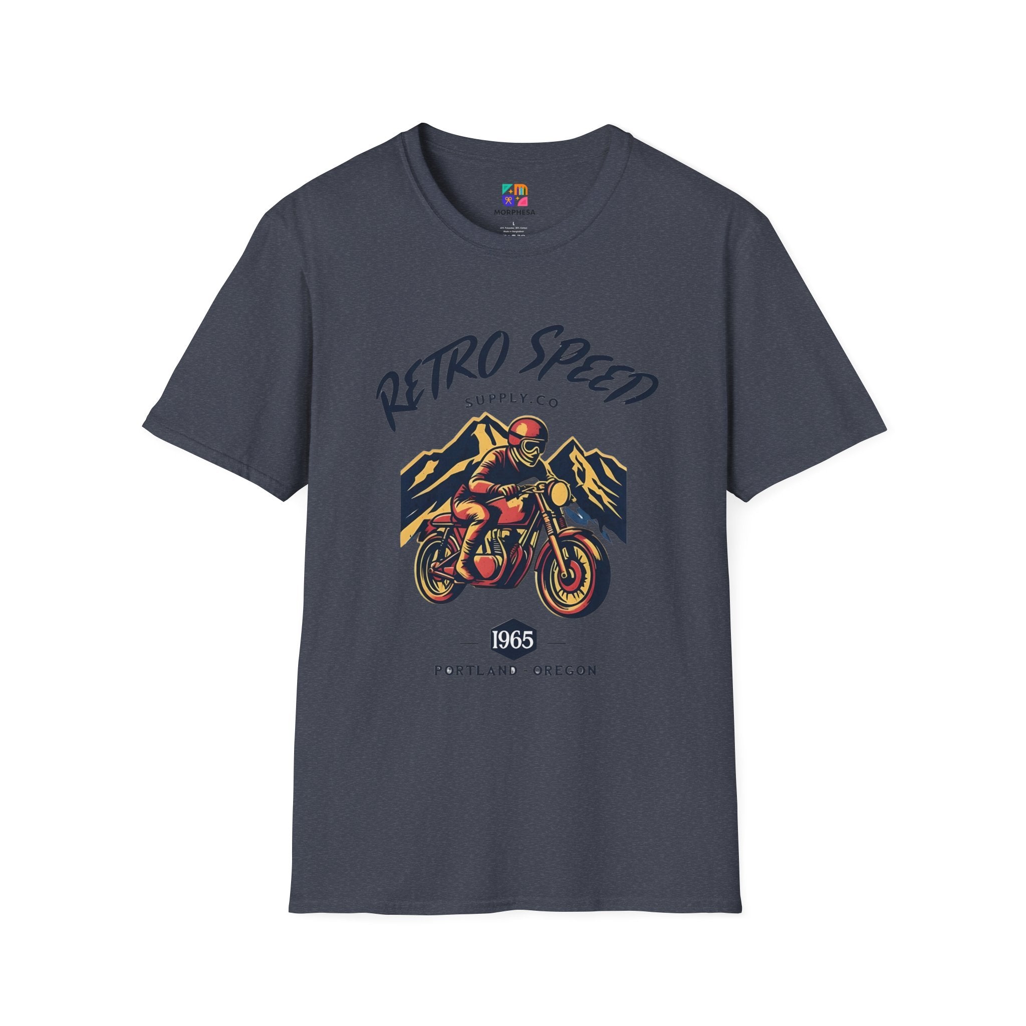 Retro Speed T-Shirt, Retro TShirt Men, Vintage Graphic Tee, Motorcycle Shirt, Streetwear Aesthetic, Trendy Shirt, Gift for Him
