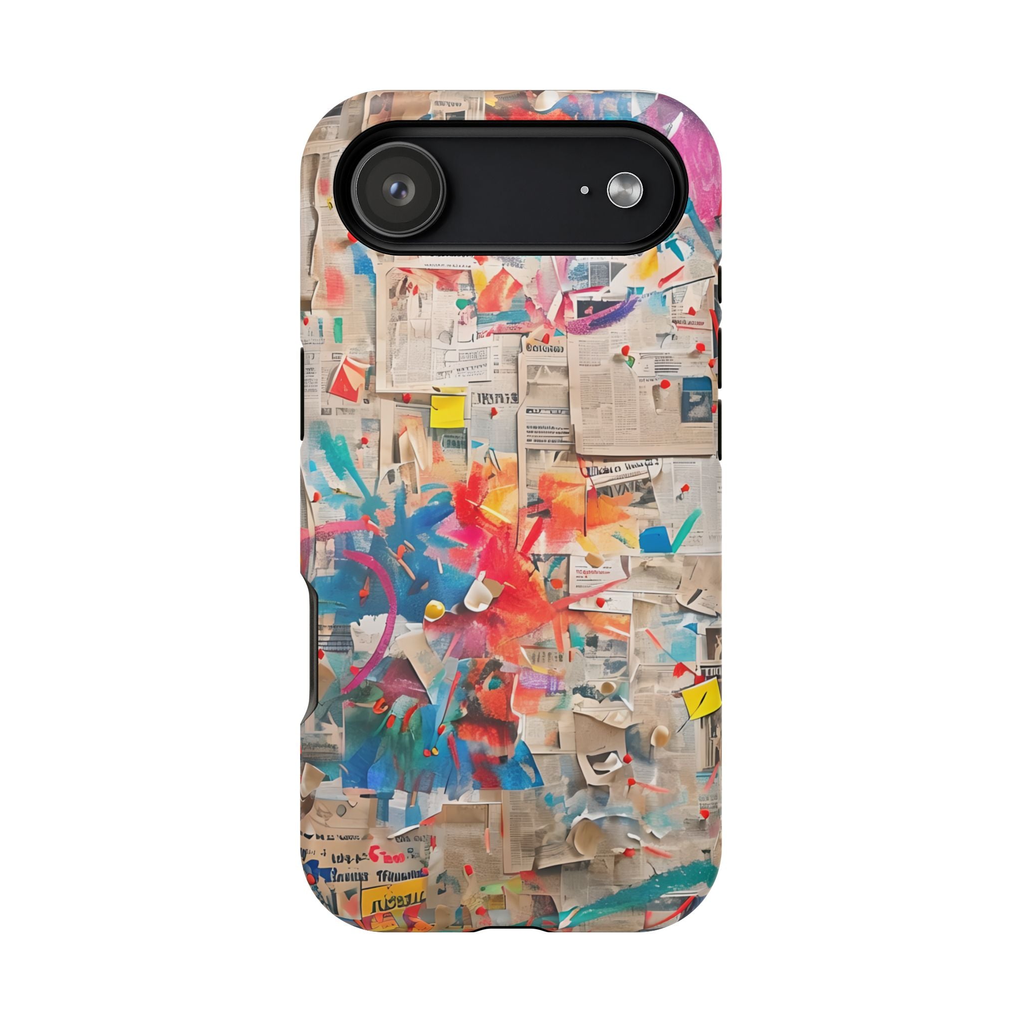 iPhone 17 Case vibrant glossy colorful art