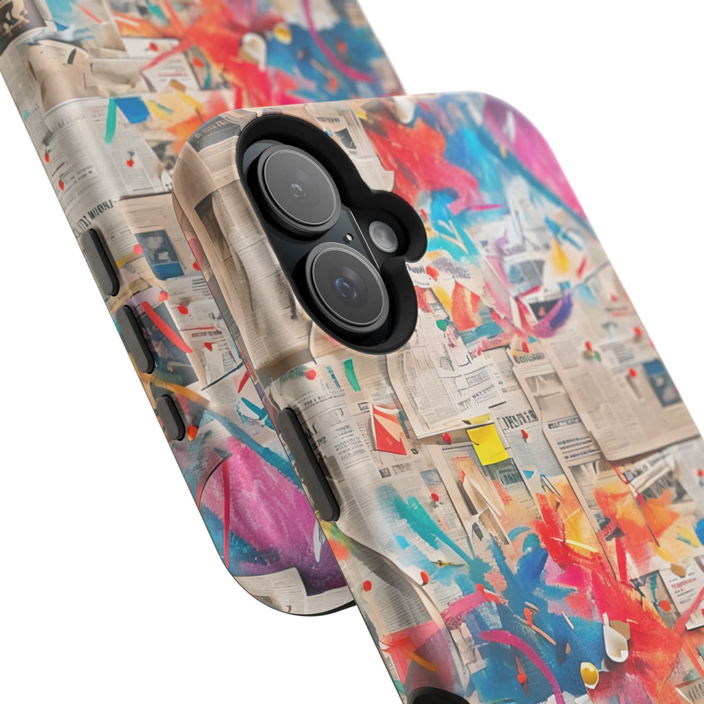 iPhone 17 Case vibrant glossy colorful art