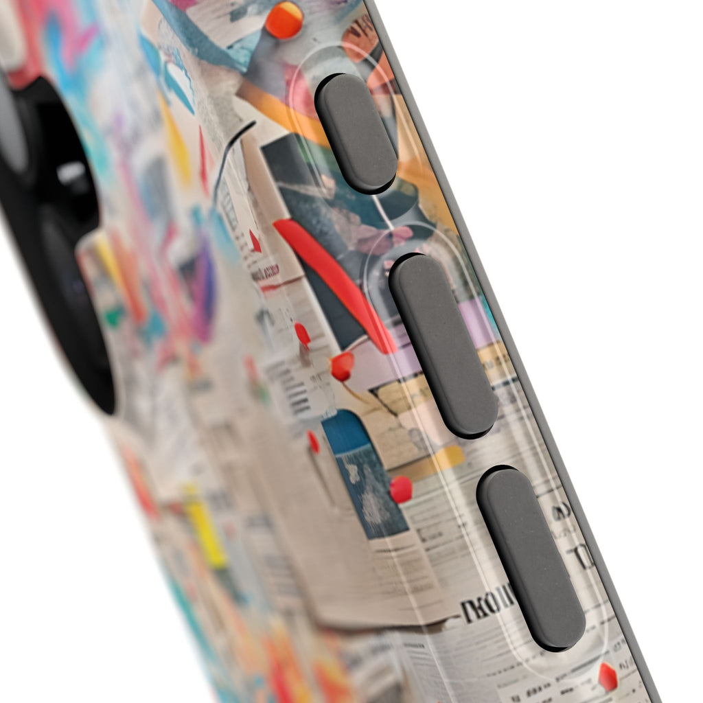 iPhone 17 Case vibrant glossy colorful art