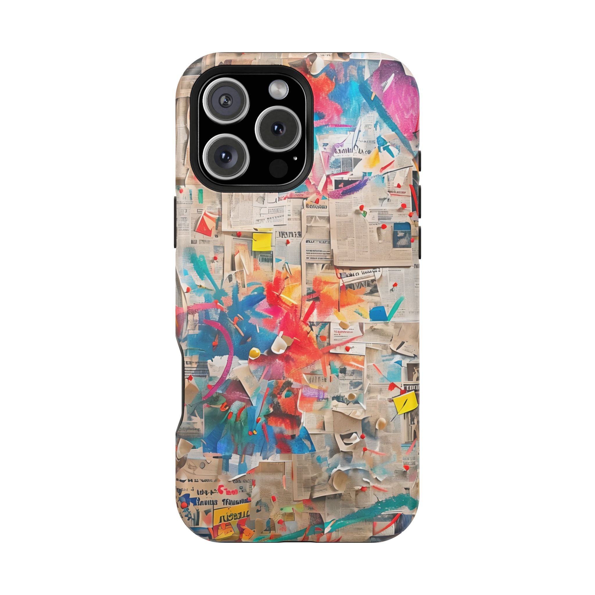 iPhone 17 Case vibrant glossy colorful art