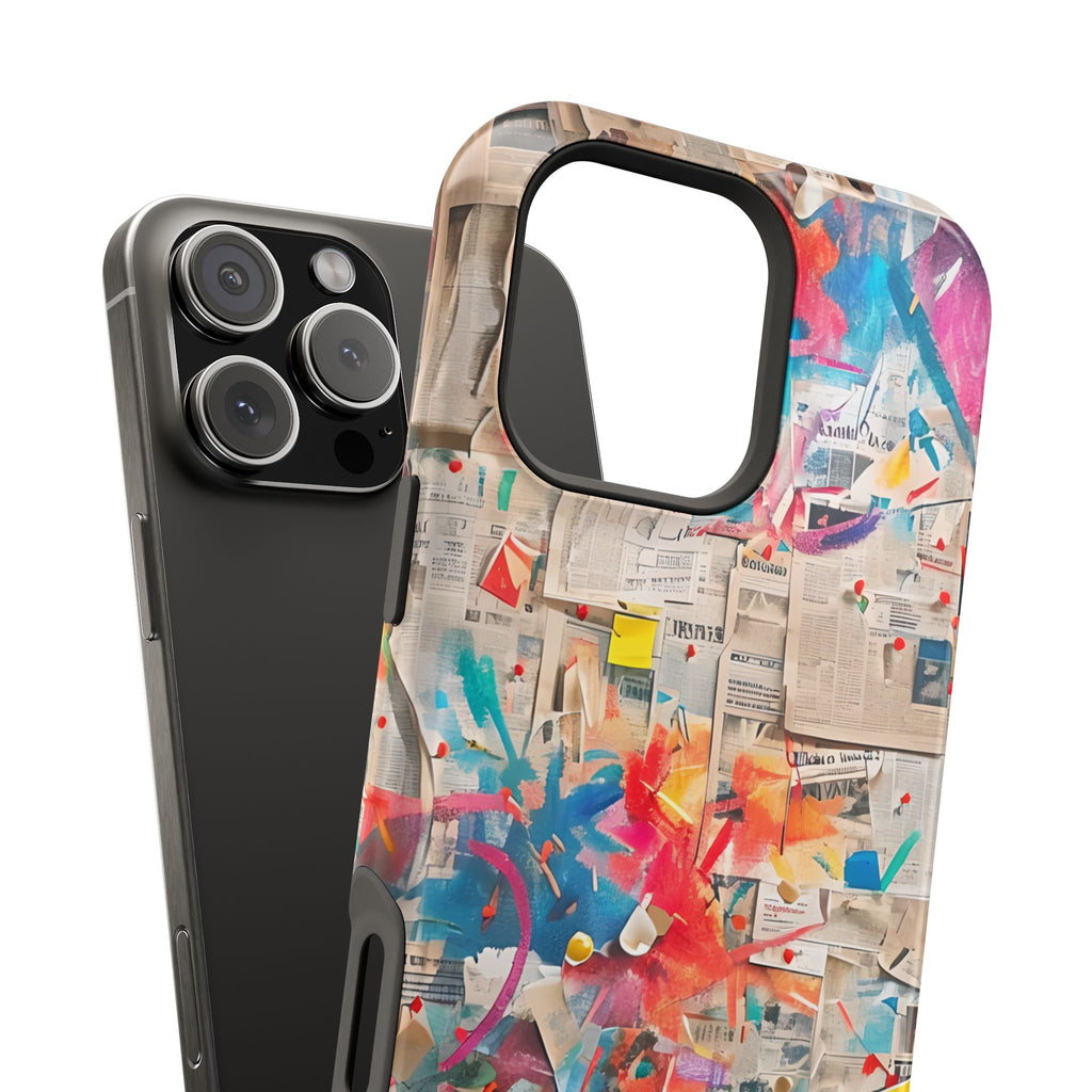 iPhone 17 Case vibrant glossy colorful art