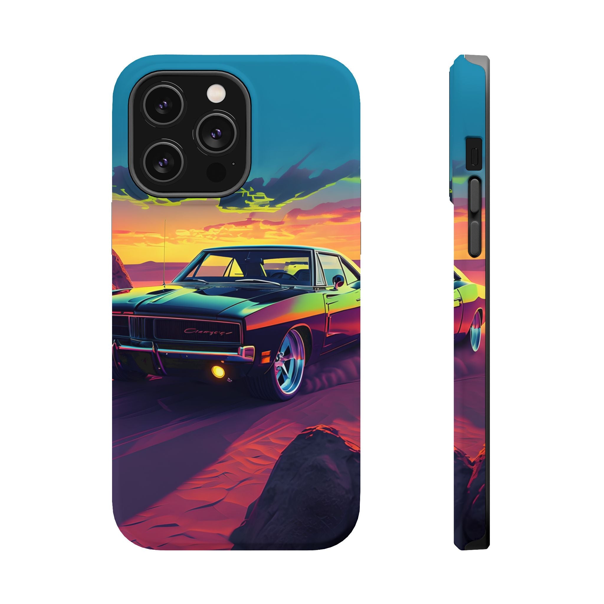 iPhone 17 Case - Retro Muscular Car Design