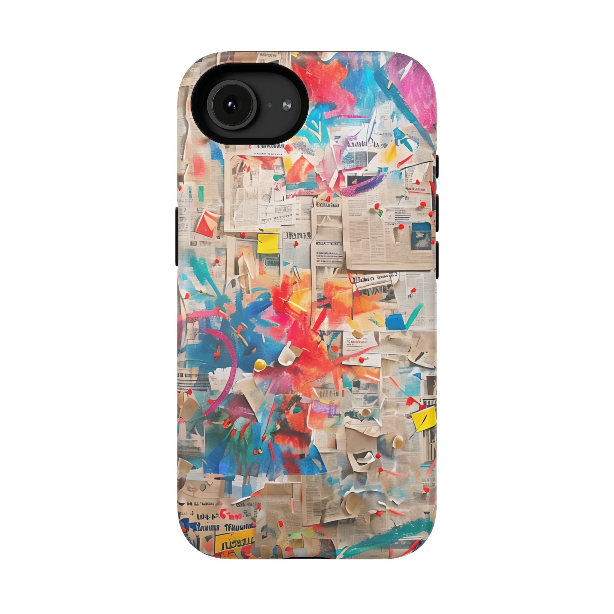 iPhone 17 Case vibrant glossy colorful art