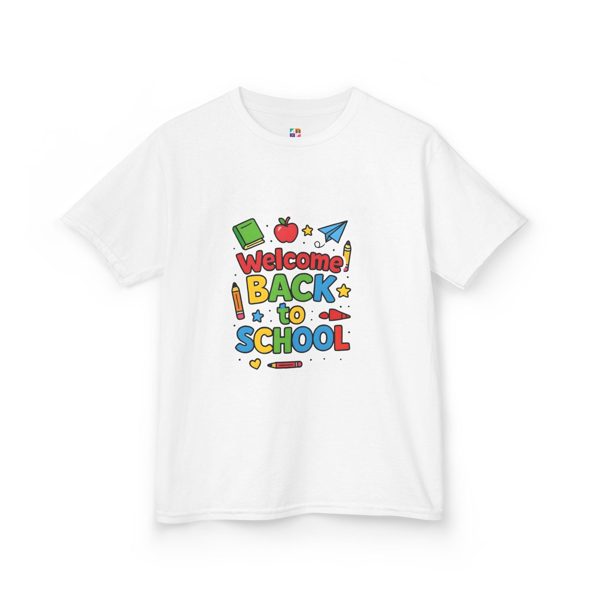 Kids School Graphic Tee, Back to School Outfit Gift Shirt, Youthful Vibrant Children's Birthday Tshirt, First Day of School Apparel, Cute