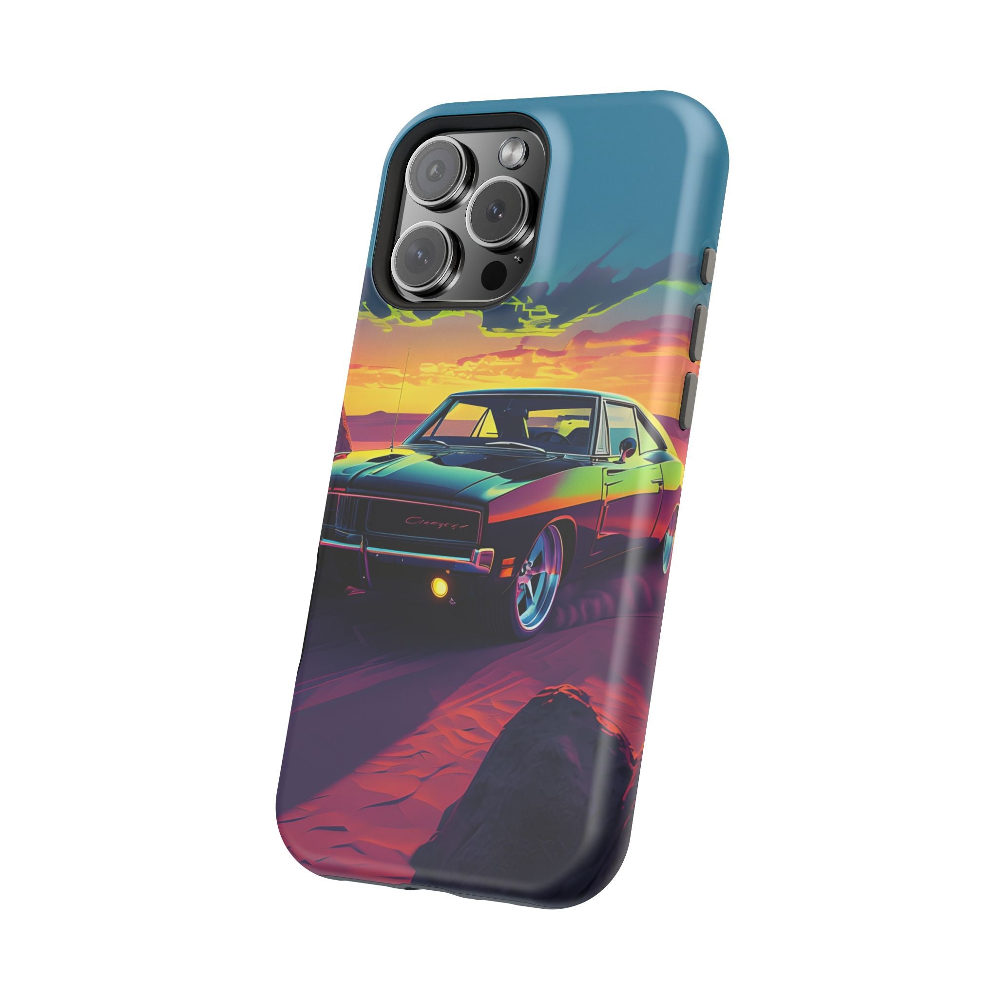 iPhone 17 Case - Retro Muscular Car Design