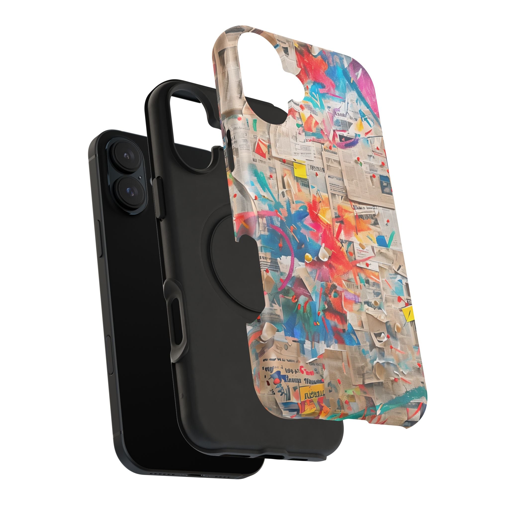 iPhone 17 Case vibrant glossy colorful art