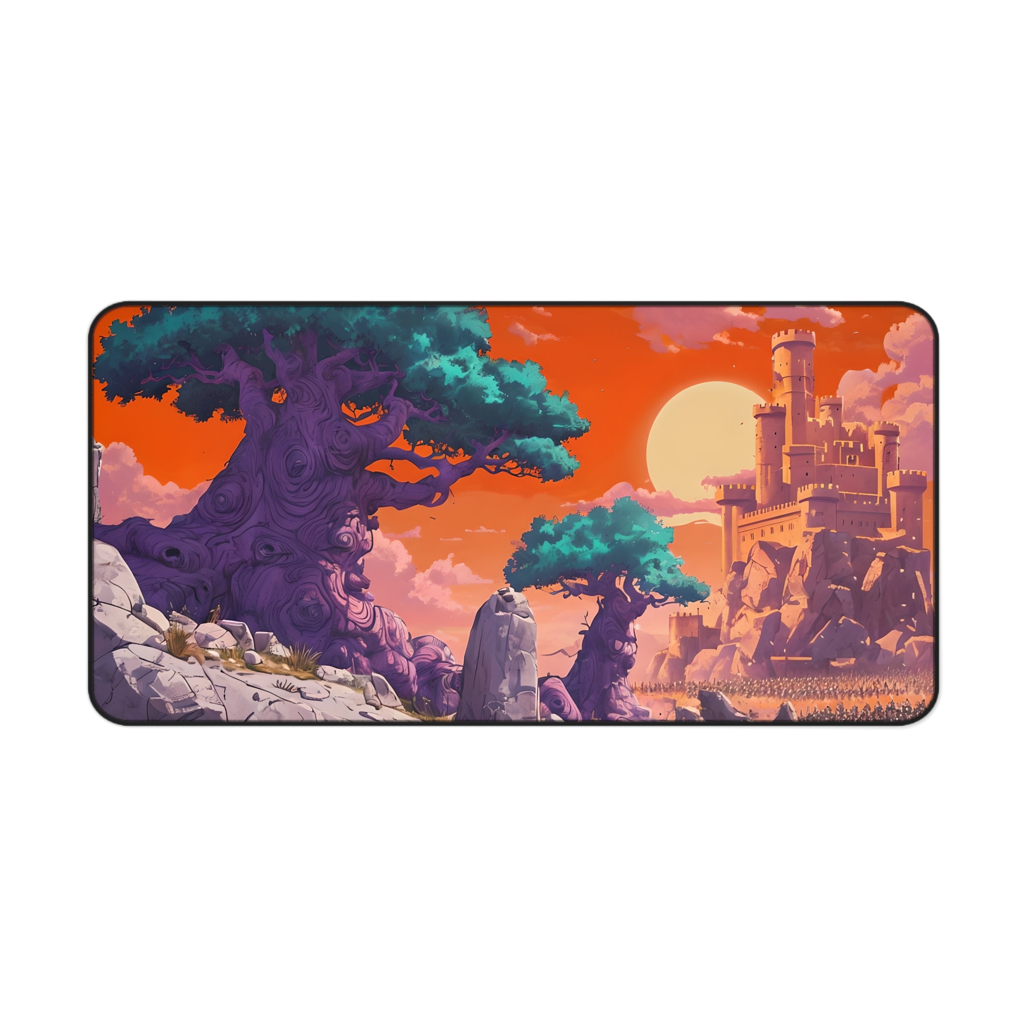 Fantasy Landscape Desk Mat, Gaming Desk Mat, Office Decor, Mouse Pad, Desk Accessory