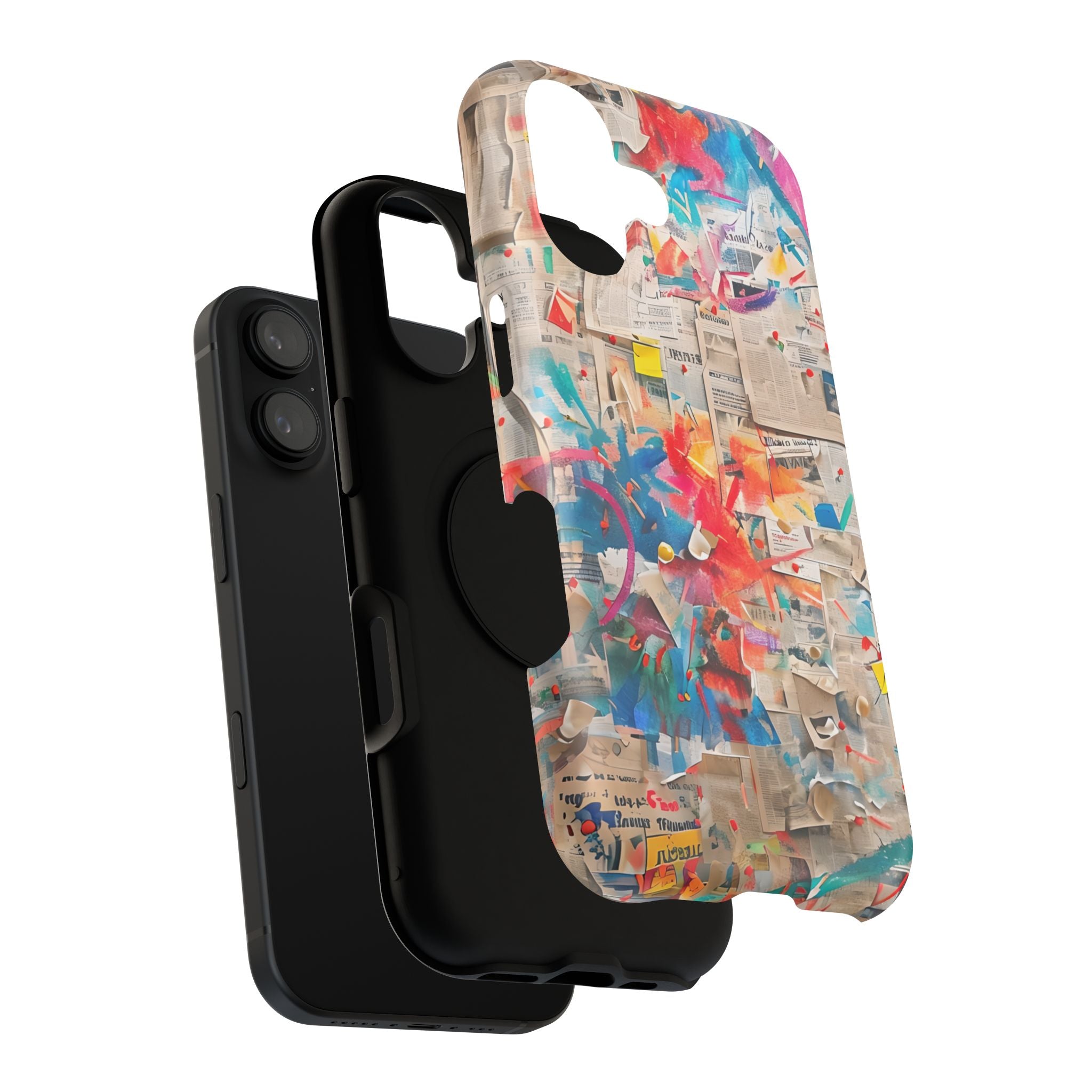 iPhone 17 Case vibrant glossy colorful art
