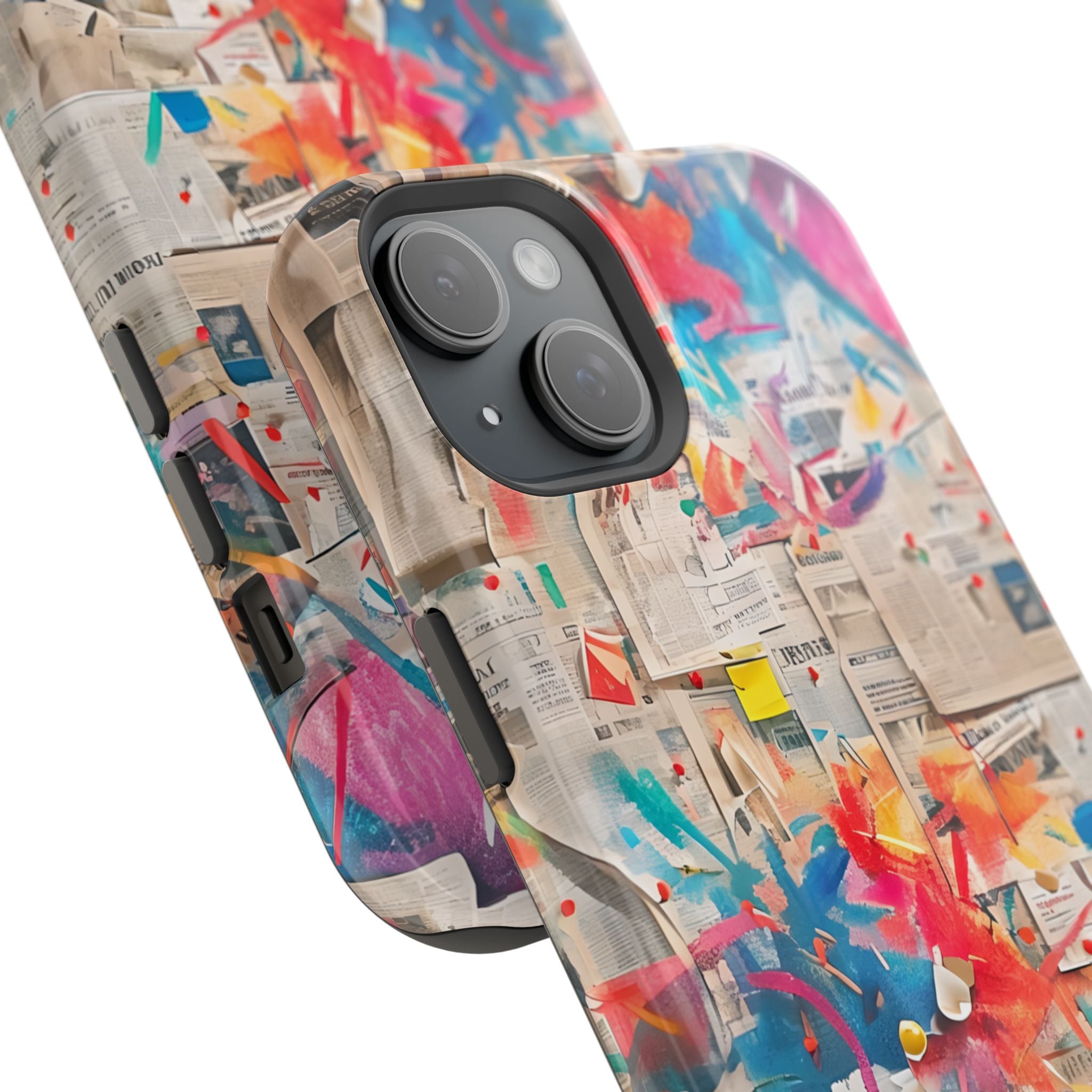 iPhone 17 Case vibrant glossy colorful art