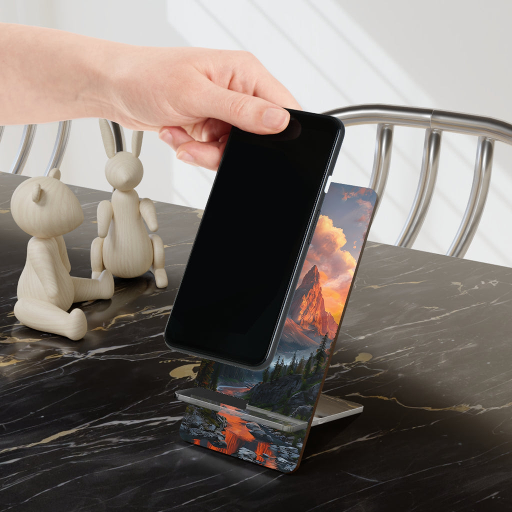 Mobile Display Stand for Smartphones - Stylish Phone Holder, Desk Organizer, Unique Gift, Tech Accessory, Home Decor