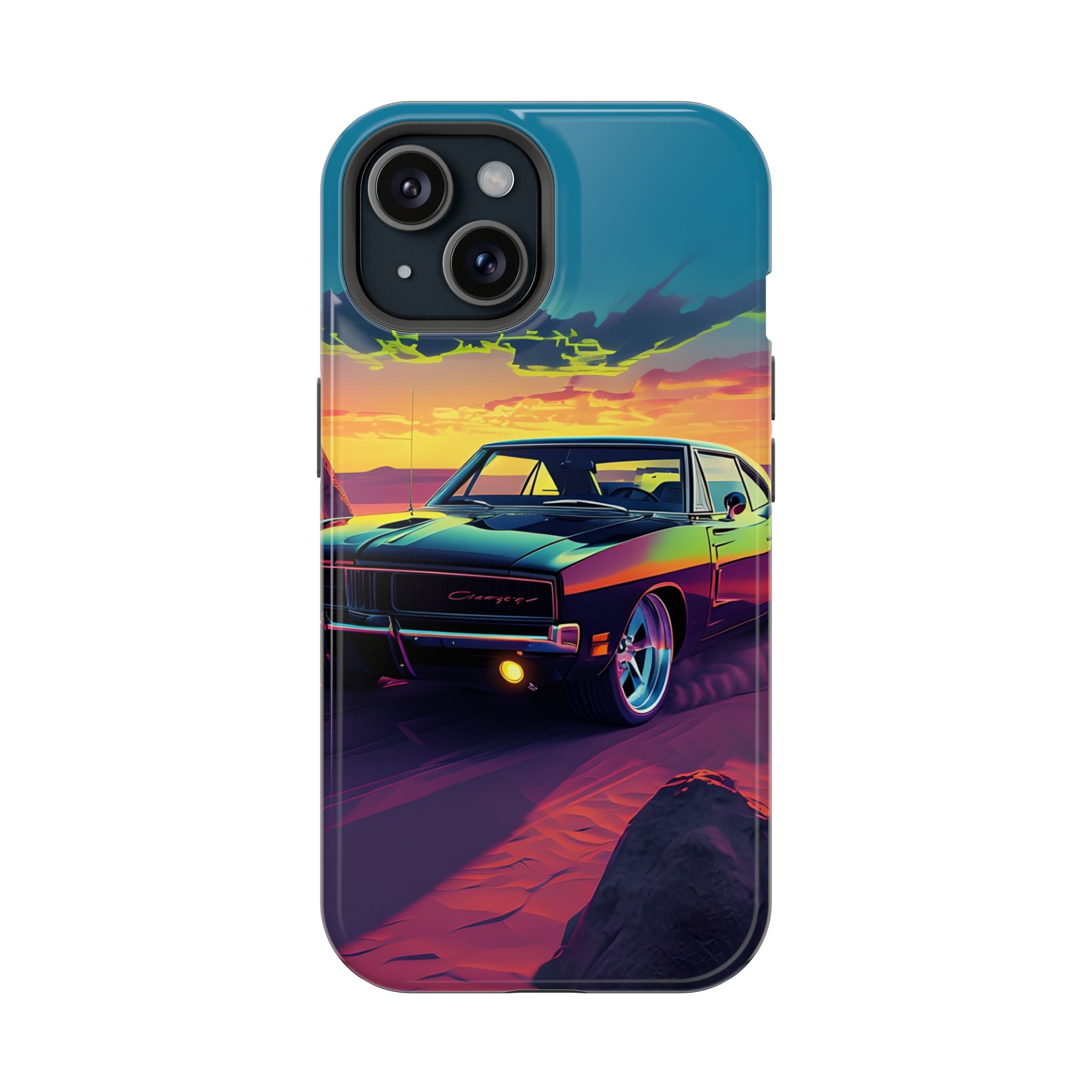 iPhone 17 Case - Retro Muscular Car Design