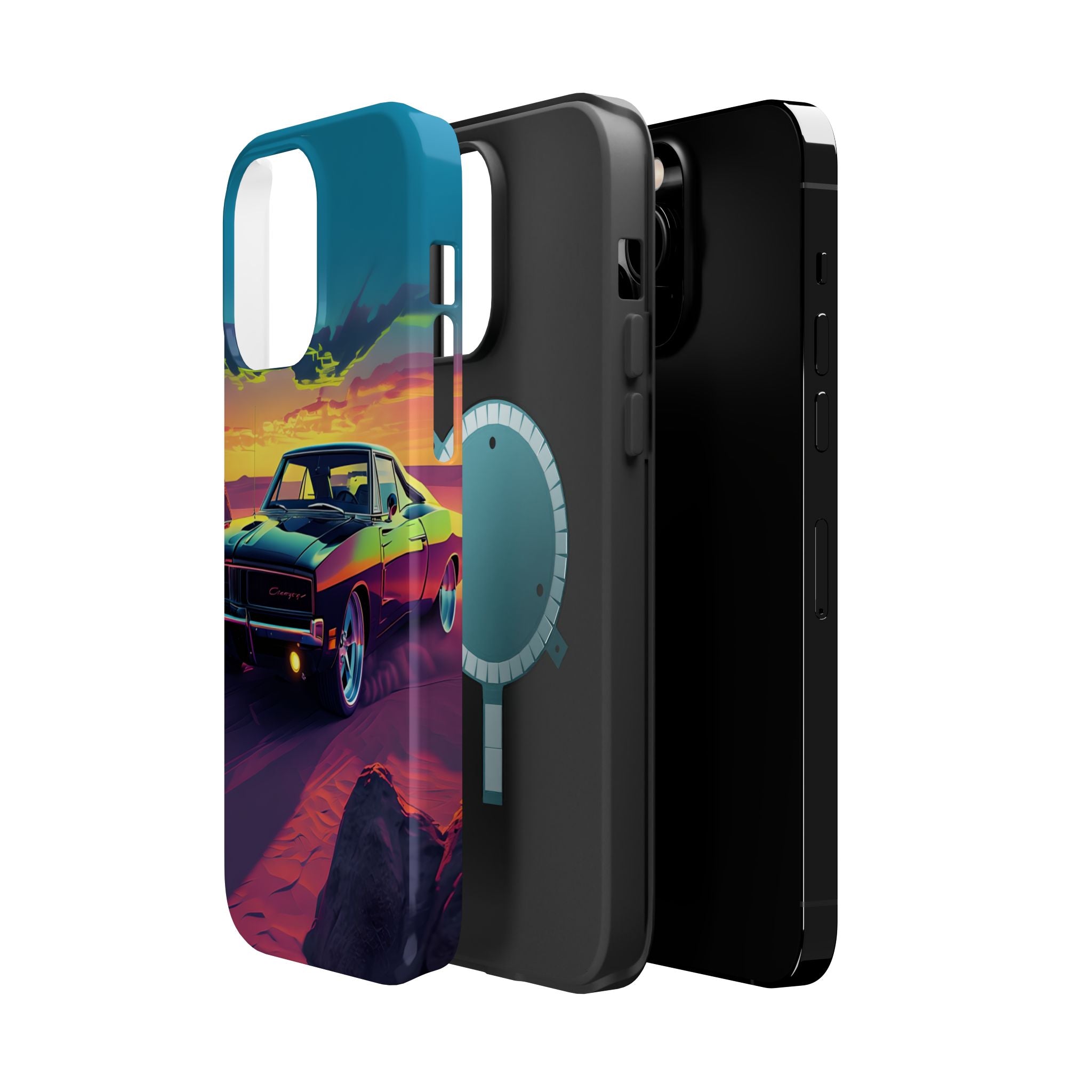 iPhone 17 Case - Retro Muscular Car Design