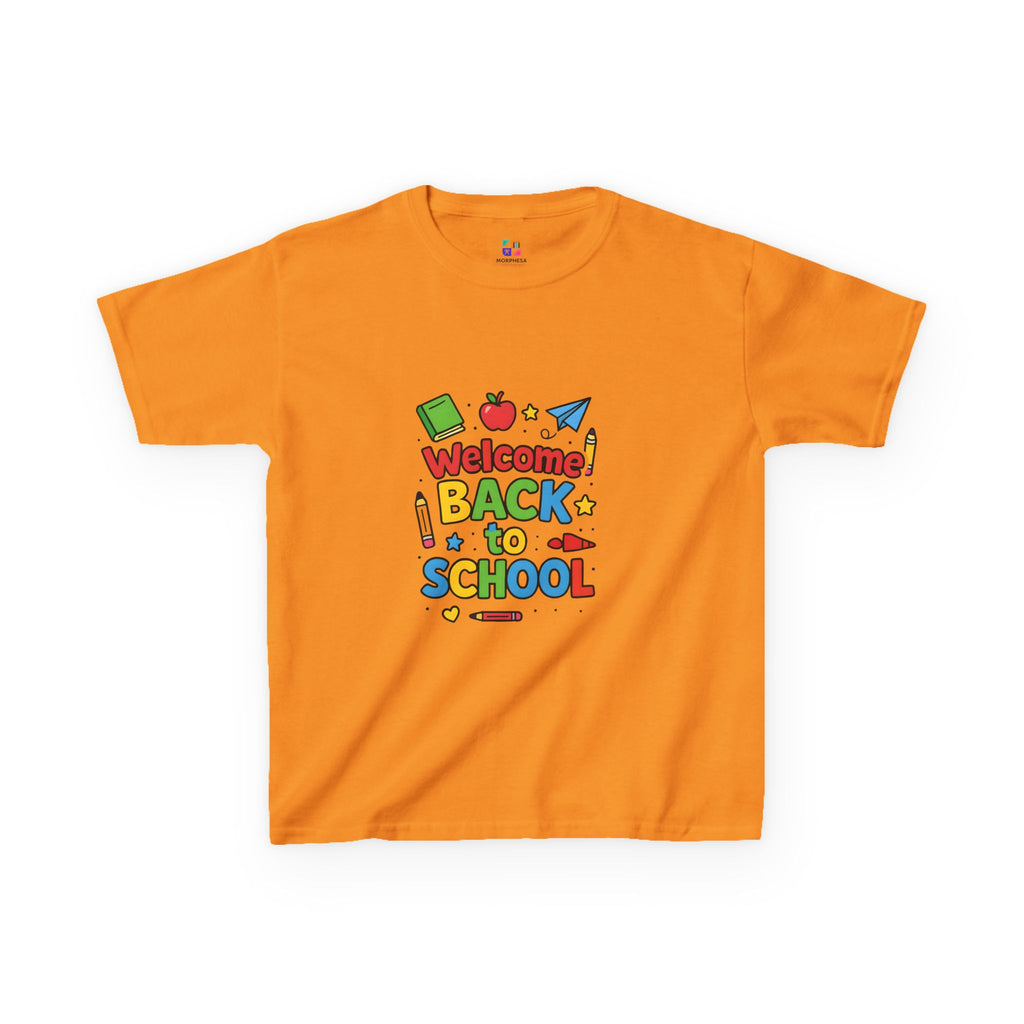 Kids School Graphic Tee, Back to School Outfit Gift Shirt, Youthful Vibrant Children's Birthday Tshirt, First Day of School Apparel, Cute