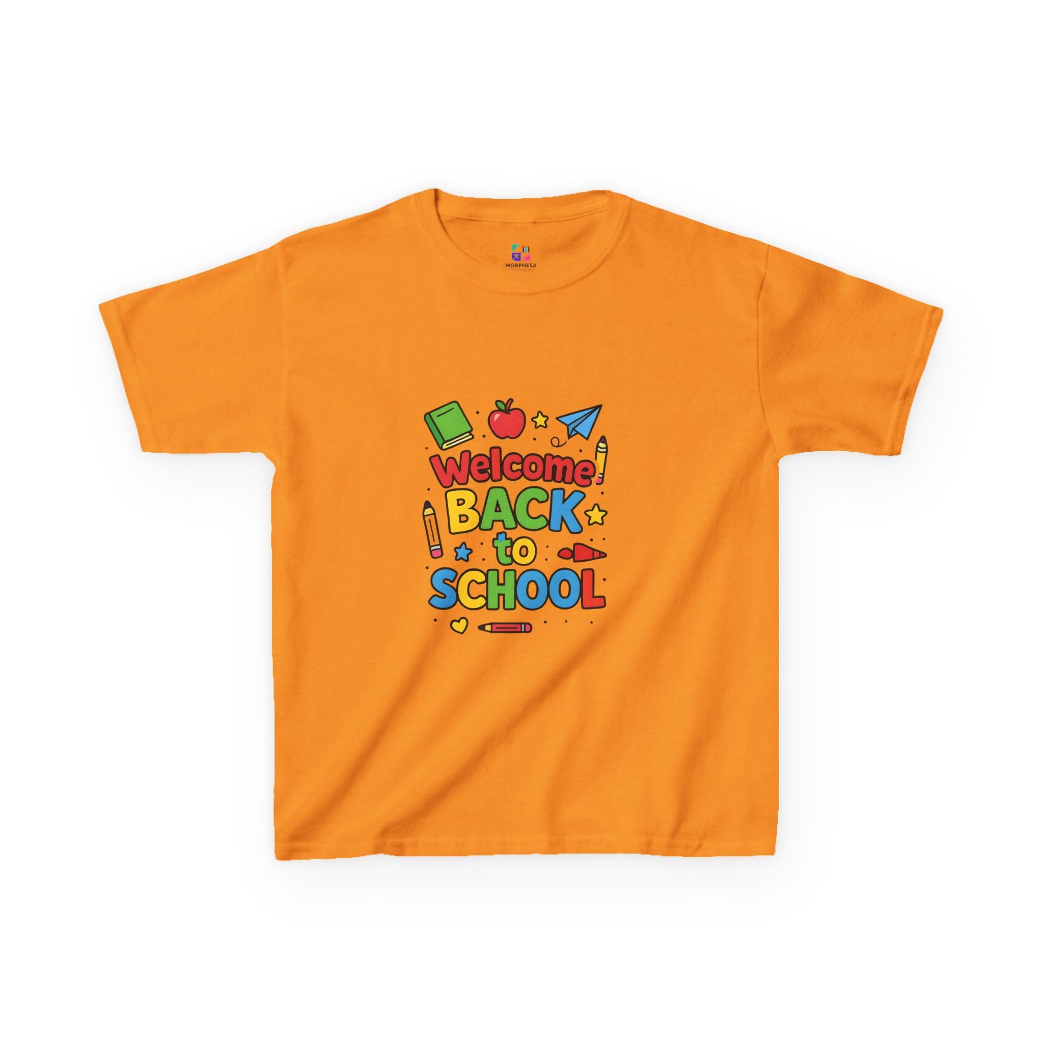 Kids School Graphic Tee, Back to School Outfit Gift Shirt, Youthful Vibrant Children's Birthday Tshirt, First Day of School Apparel, Cute
