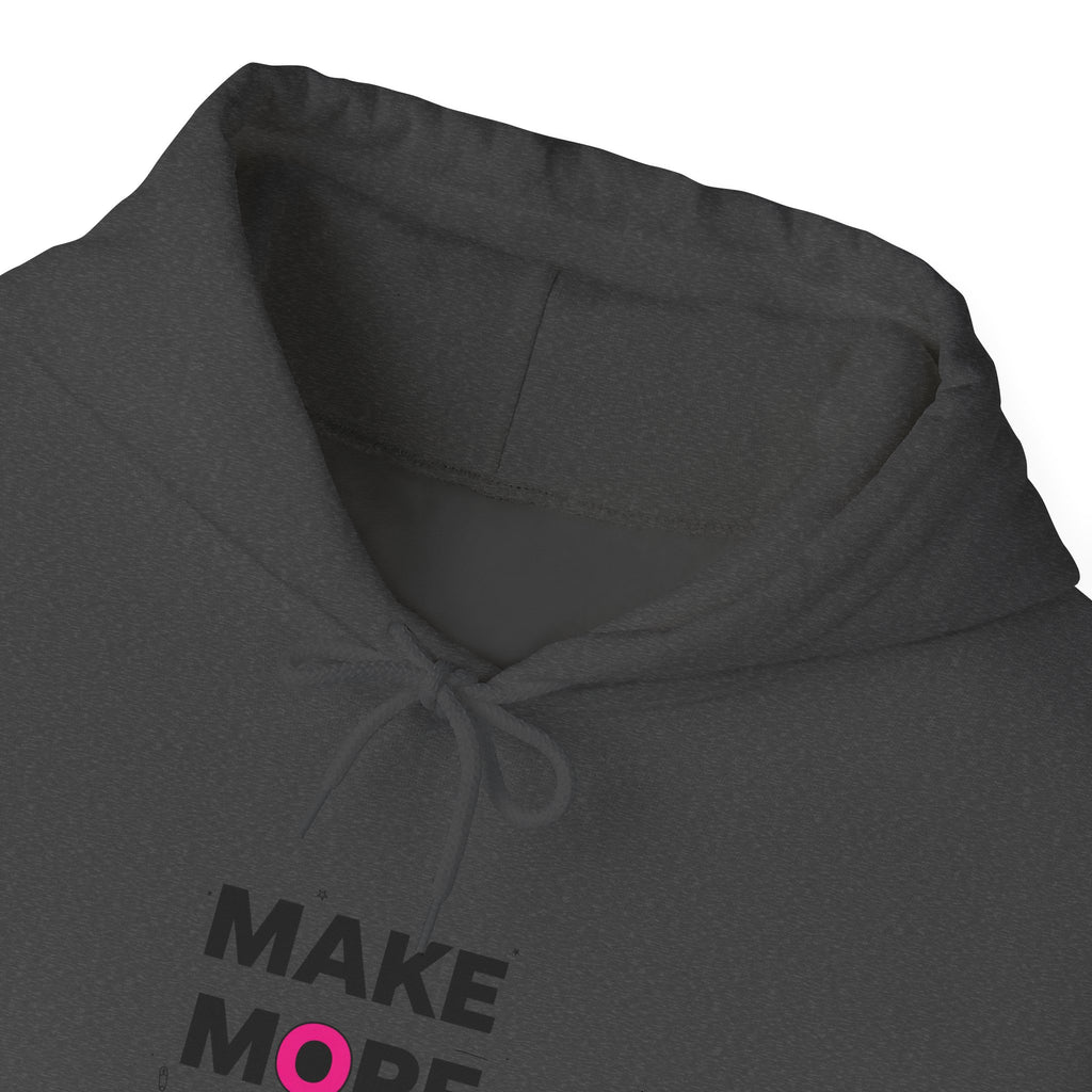 Make More Zines Hoodie | ransom collage, cutout letters design