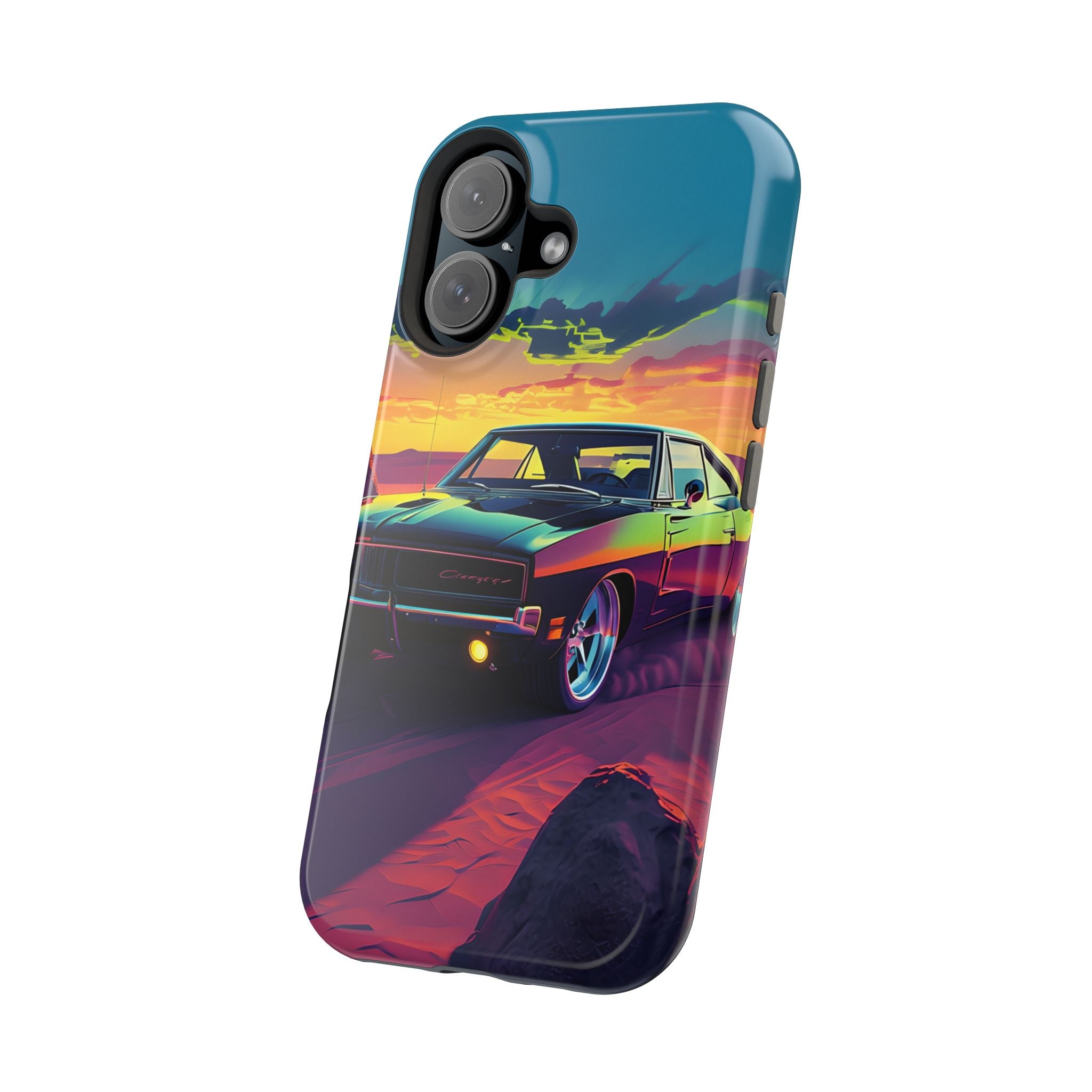 iPhone 17 Case - Retro Muscular Car Design