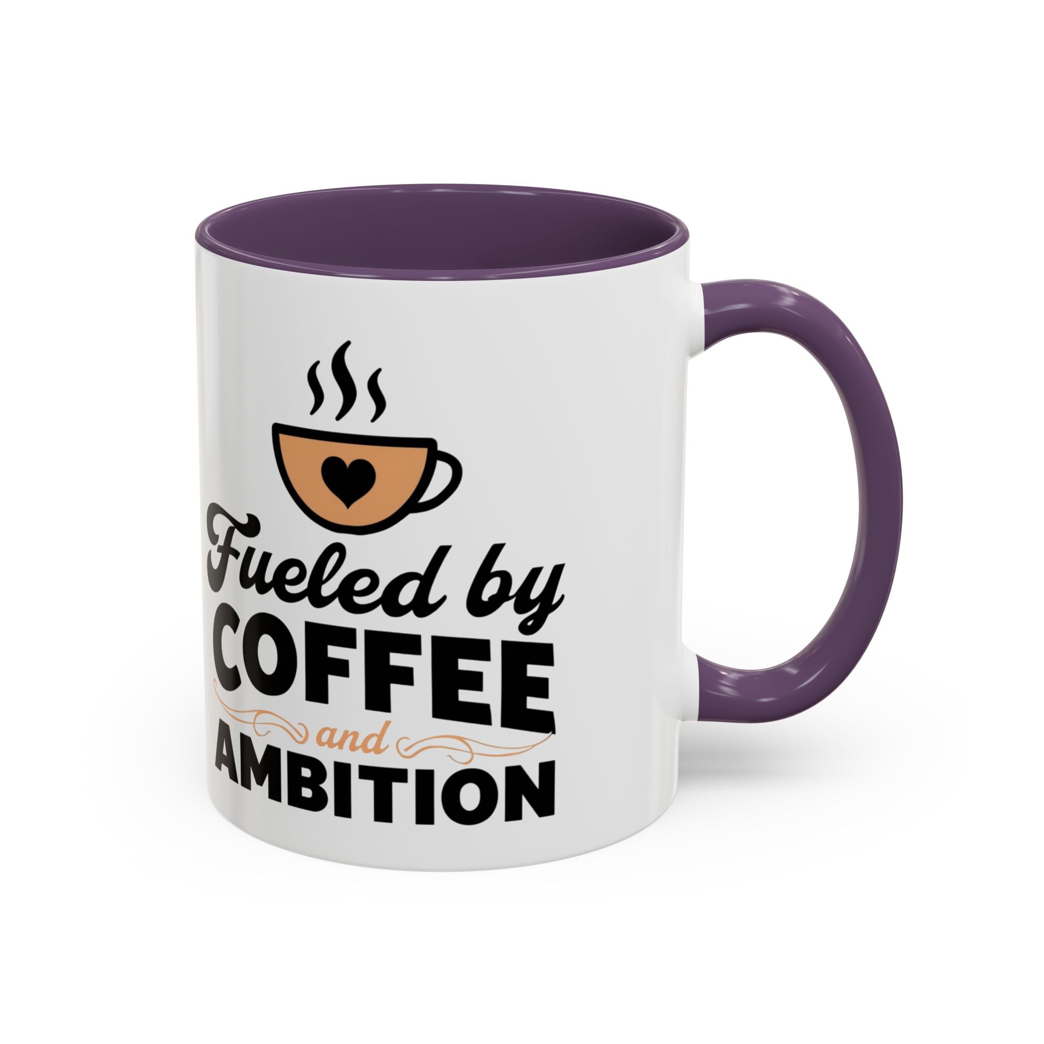 Motivational Coffee Mug - Fueled by Coffee and Ambition