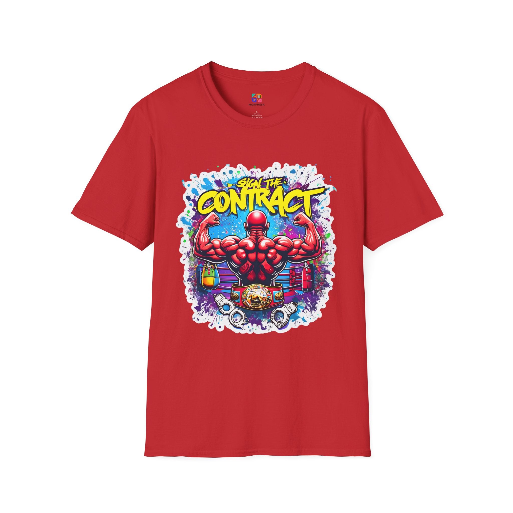 Colorful Superhero Graphic T-Shirt, Fun Unisex Tee, Geeky Apparel, Perfect Gift for Comic Lovers, Casual Wear, Pop Culture Fashion