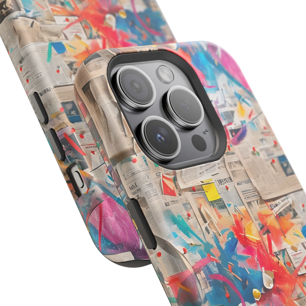 iPhone 17 Case vibrant glossy colorful art