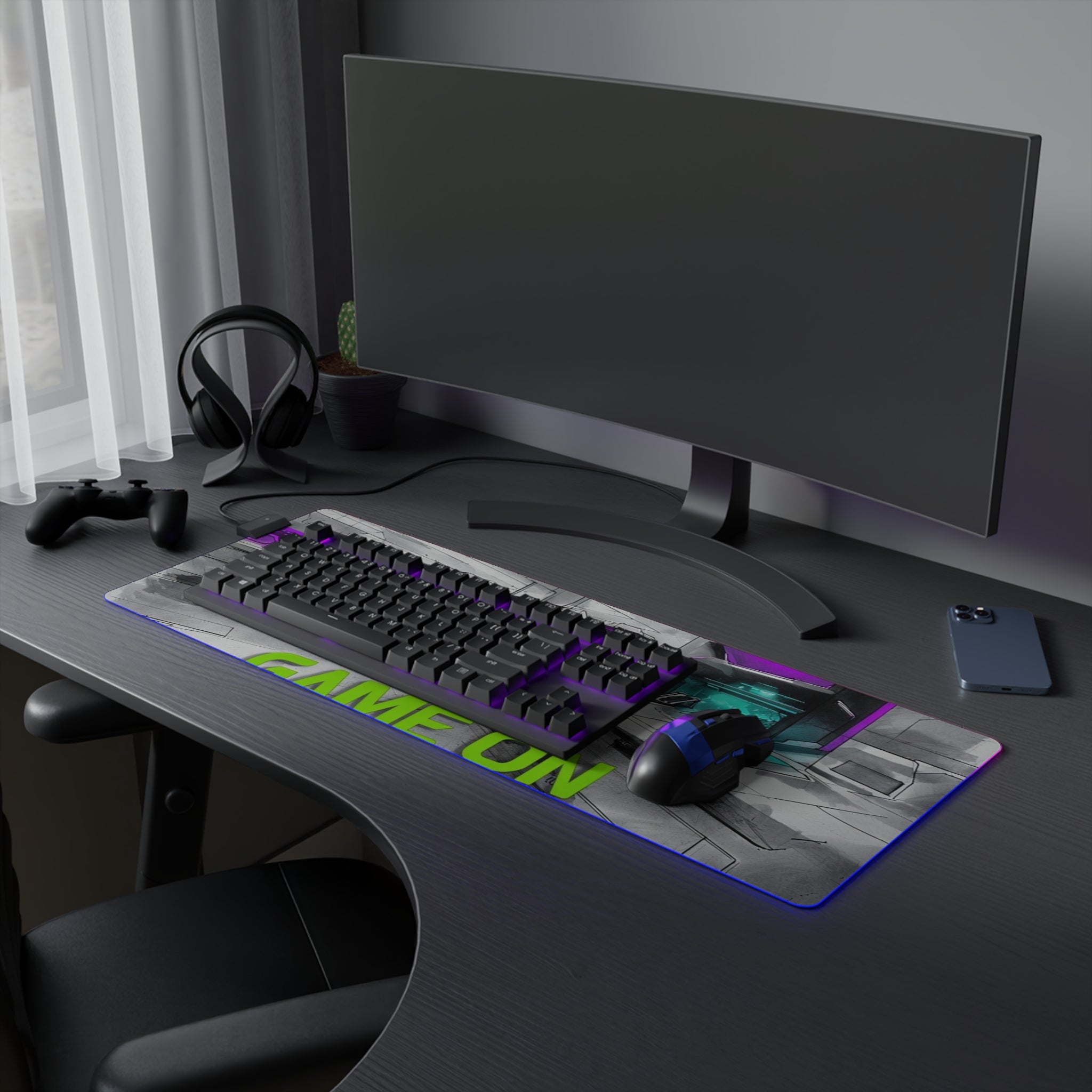 LED Gaming Mouse Pad