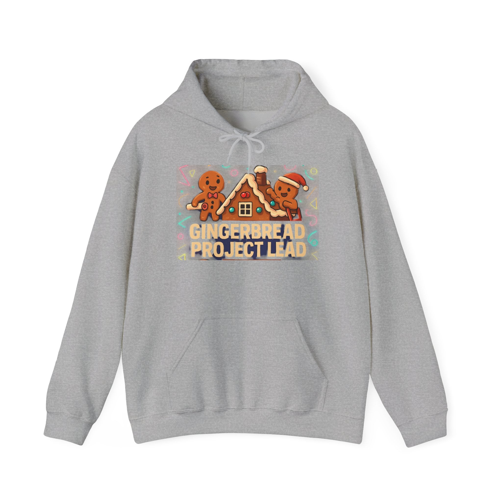 Gingerbread Bakery Hoodie — Cute Holiday Gingerbread House & Cookies Sweatshirt