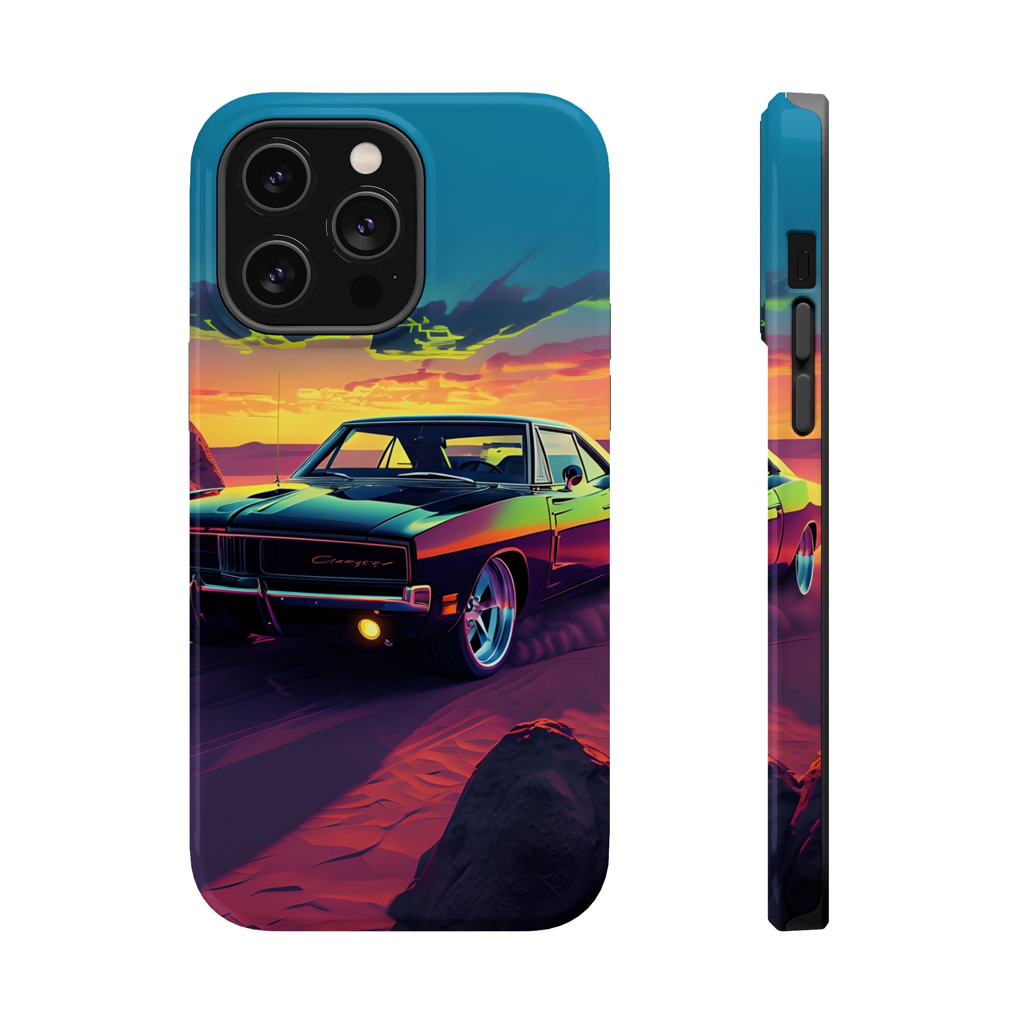 iPhone 17 Case - Retro Muscular Car Design