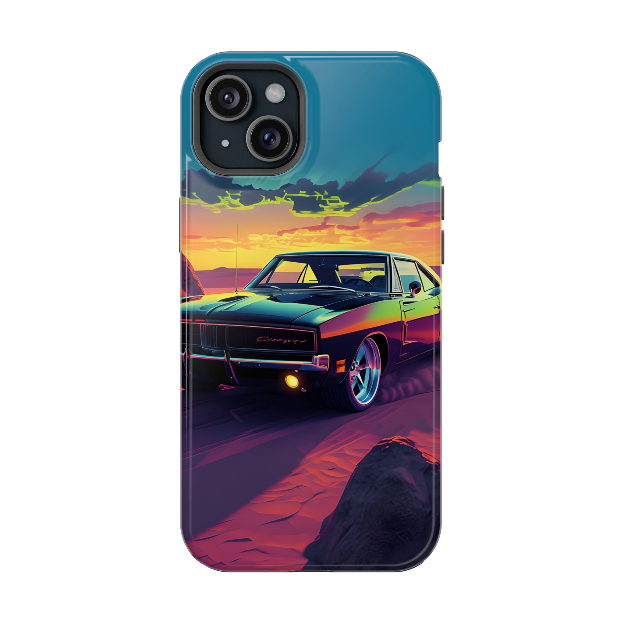 iPhone 17 Case - Retro Muscular Car Design