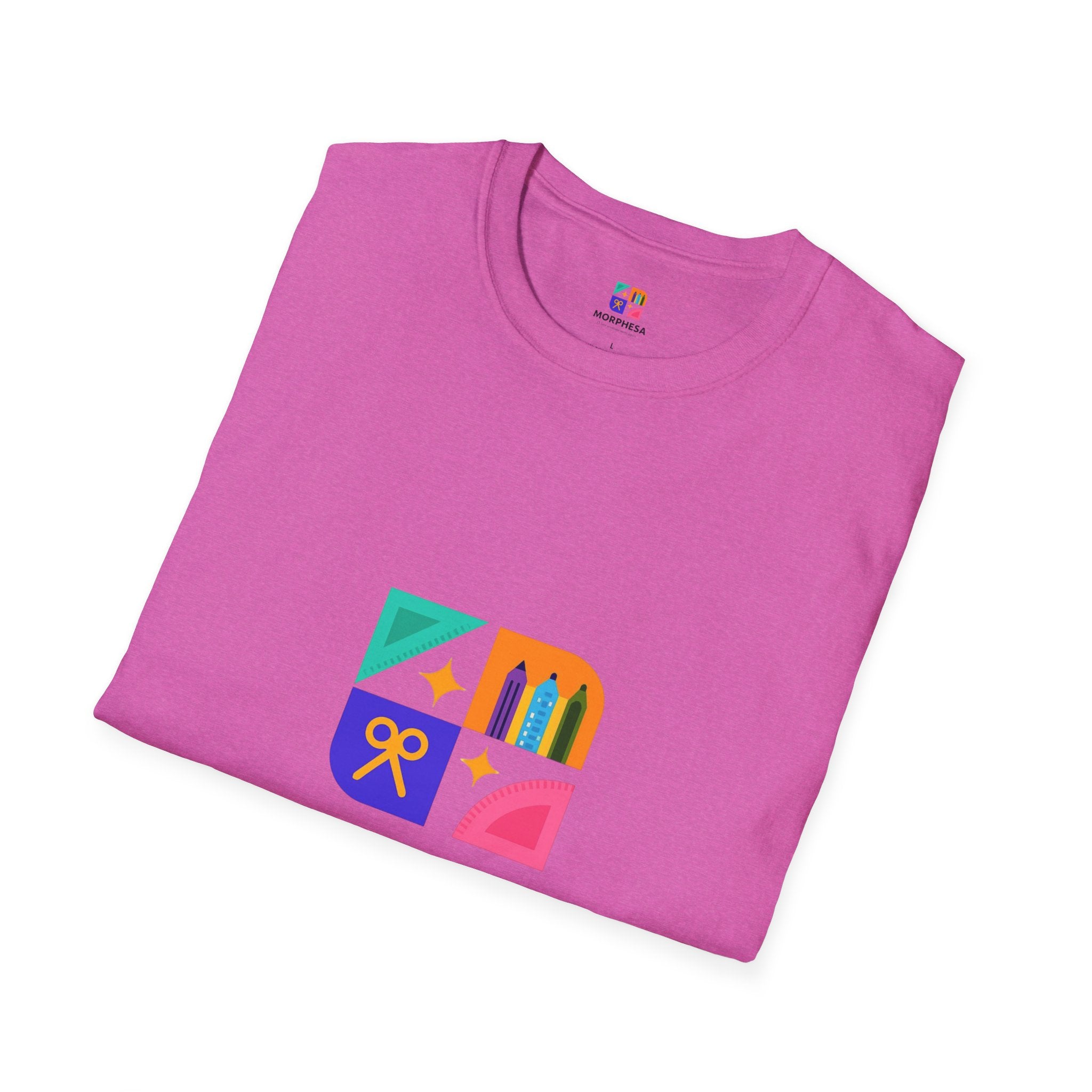 Colorful Unisex Graphic Tee with Fun Design | Casual Wear, Gift for Art Lovers, Birthday Present, Relaxed Fit, Everyday Style