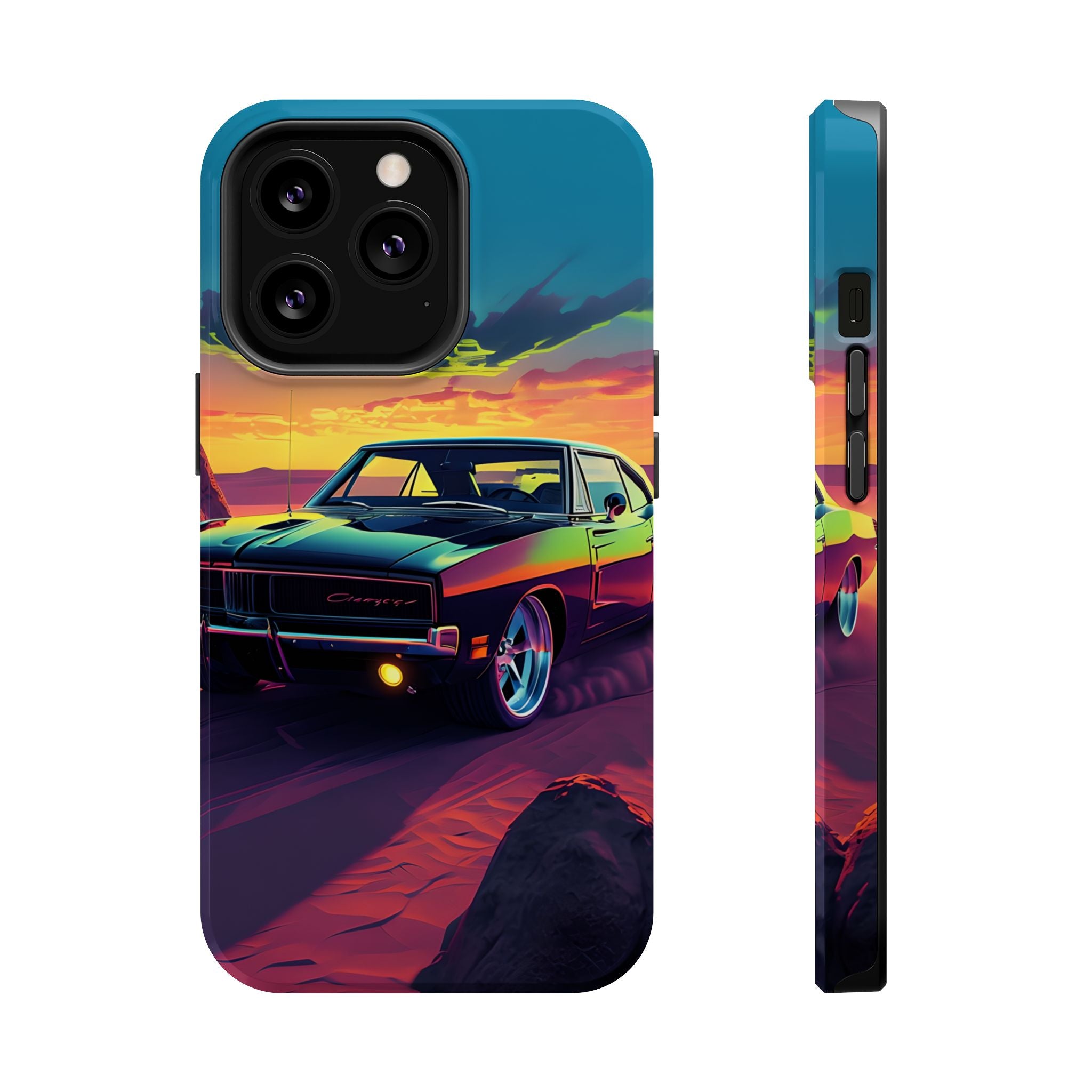 iPhone 17 Case - Retro Muscular Car Design