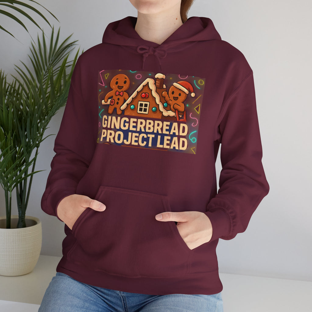 Gingerbread Bakery Hoodie — Cute Holiday Gingerbread House & Cookies Sweatshirt