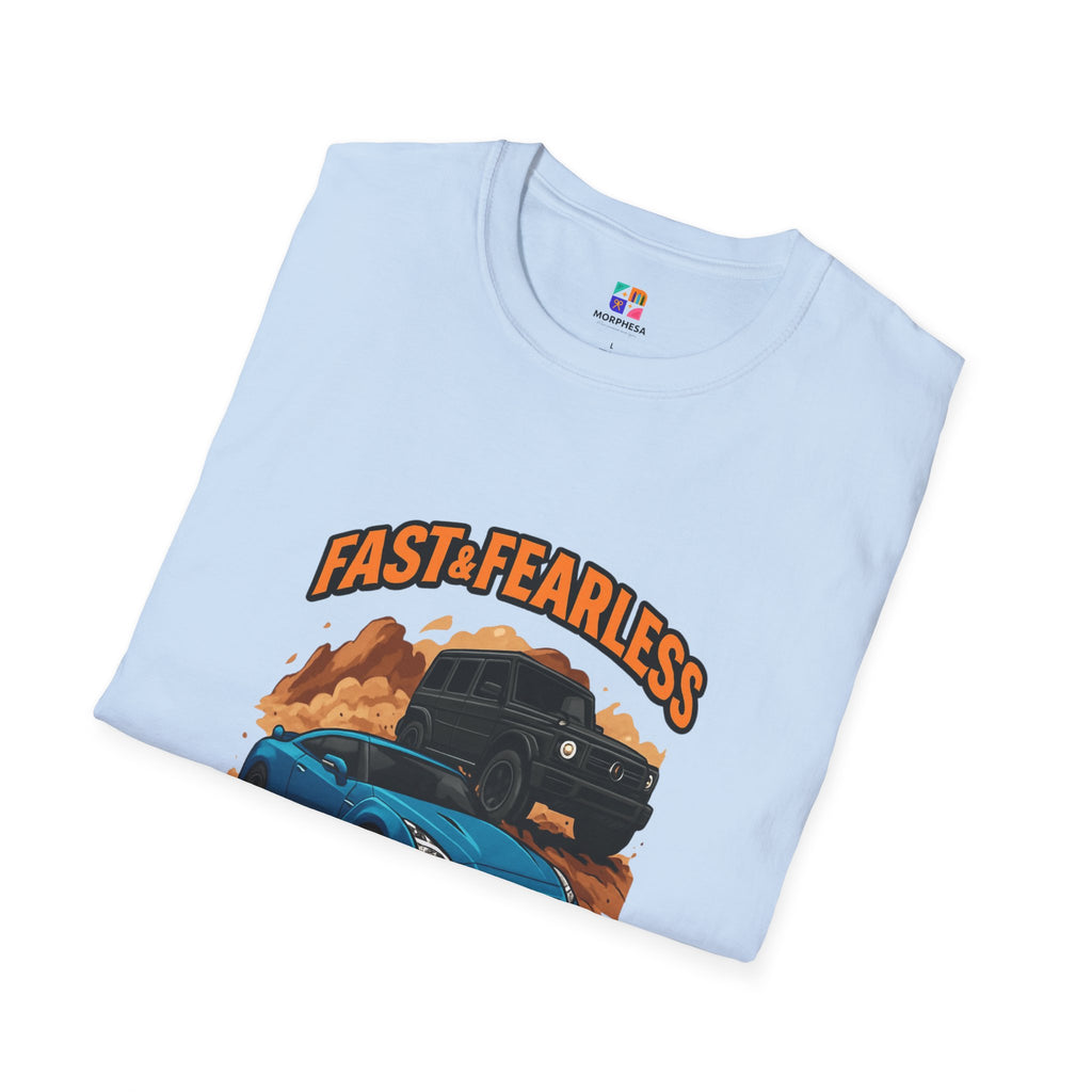 Fast & Fearless Unisex T-Shirt | Ultimate Car Enthusiast Gift, Casual Apparel, Adventure Wear, Birthday Present, Automotive Style