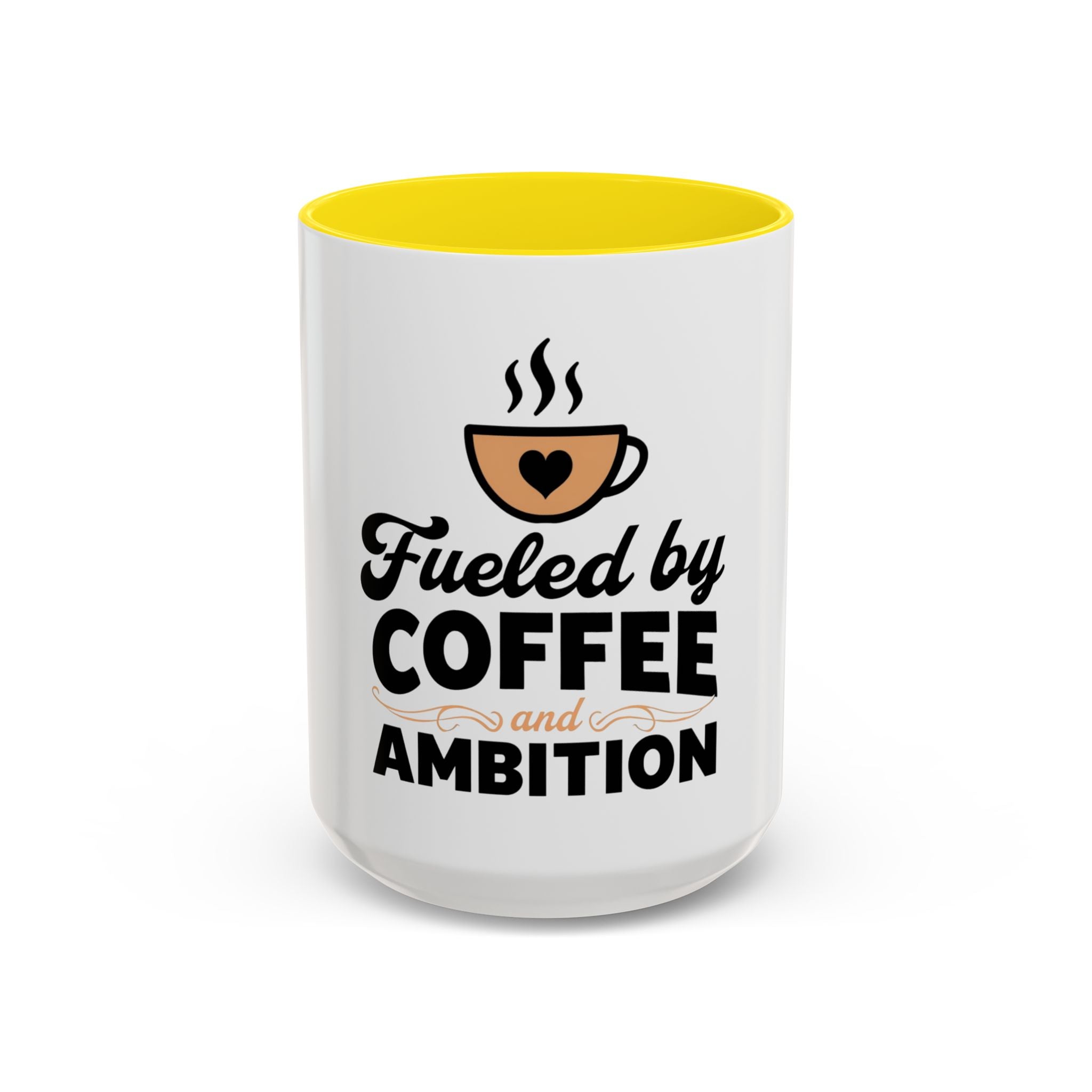 Motivational Coffee Mug - Fueled by Coffee and Ambition