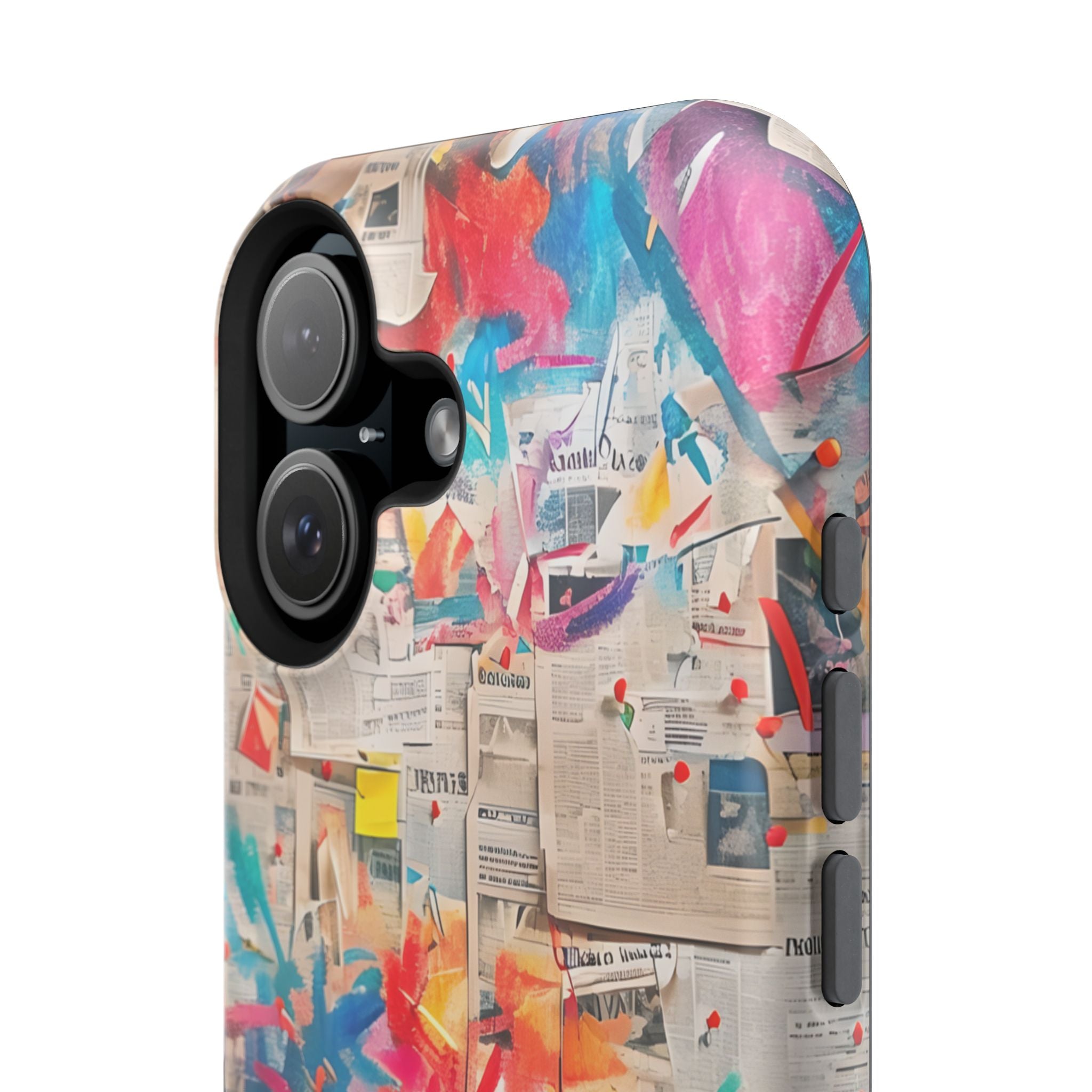 iPhone 17 Case vibrant glossy colorful art
