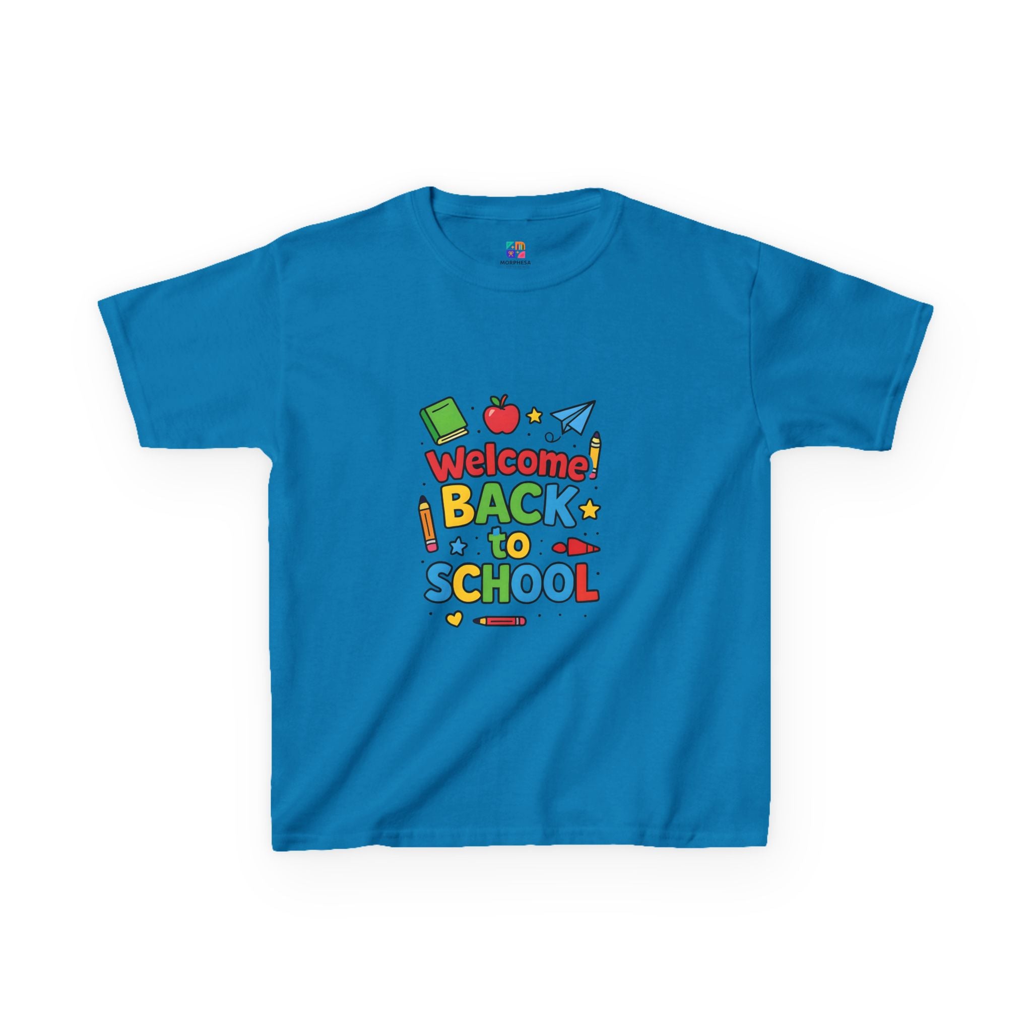 Kids School Graphic Tee, Back to School Outfit Gift Shirt, Youthful Vibrant Children's Birthday Tshirt, First Day of School Apparel, Cute