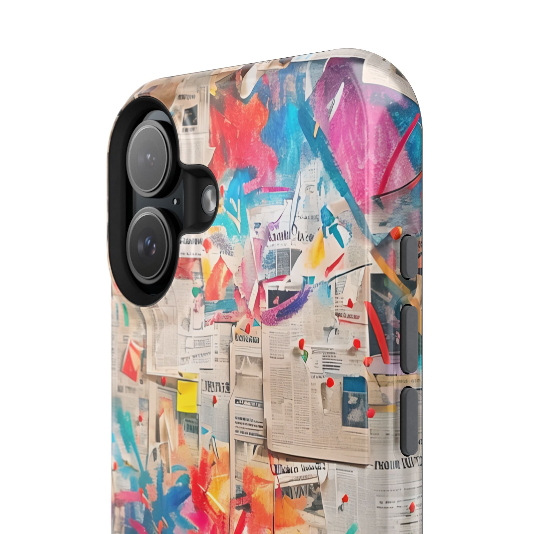 iPhone 17 Case vibrant glossy colorful art