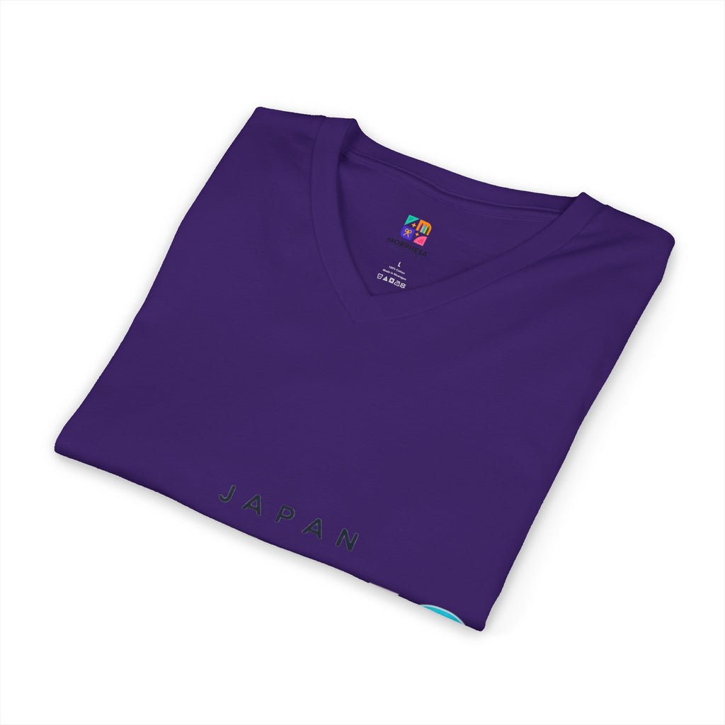 Unisex Jersey Short Sleeve V-Neck Tee