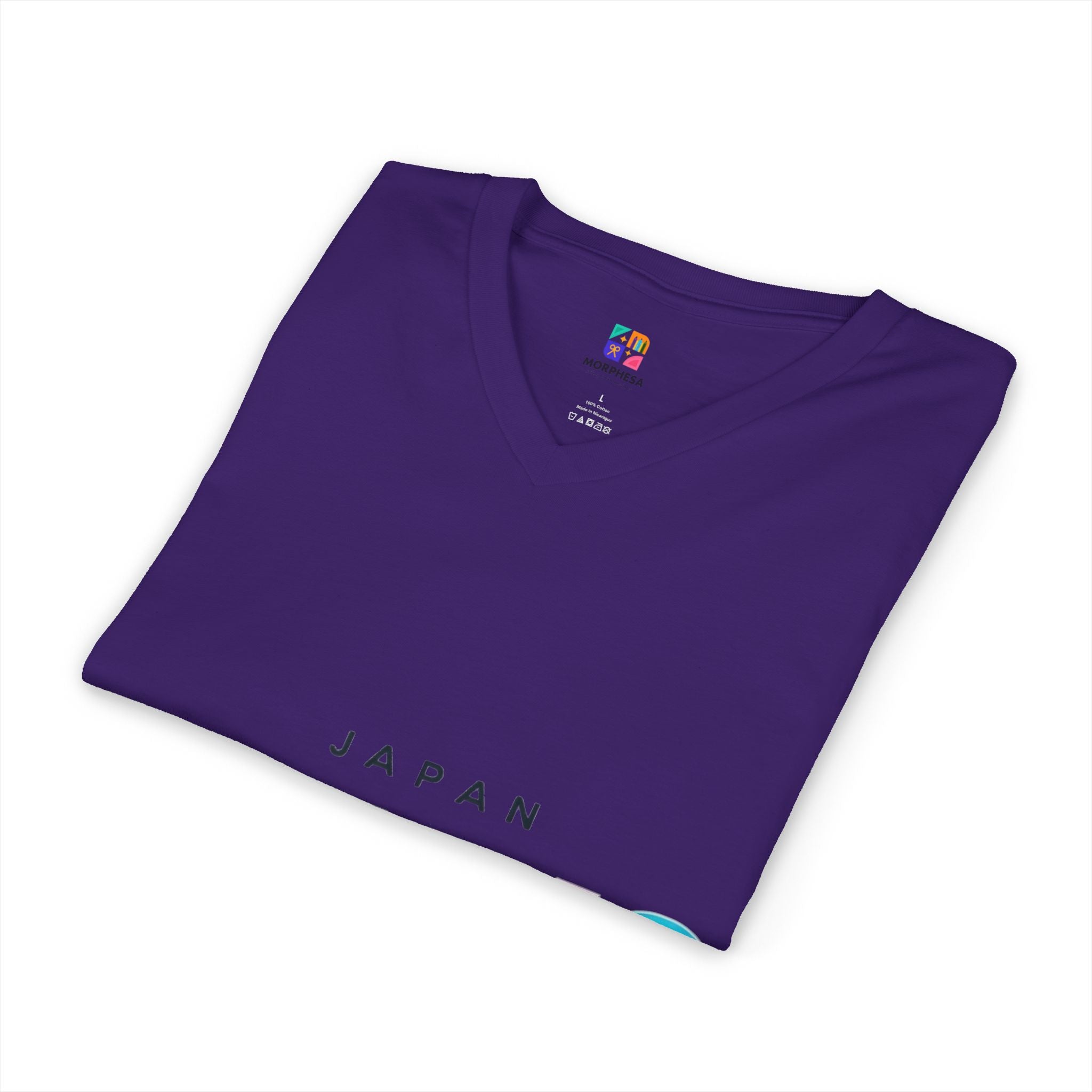 Unisex Jersey Short Sleeve V-Neck Tee