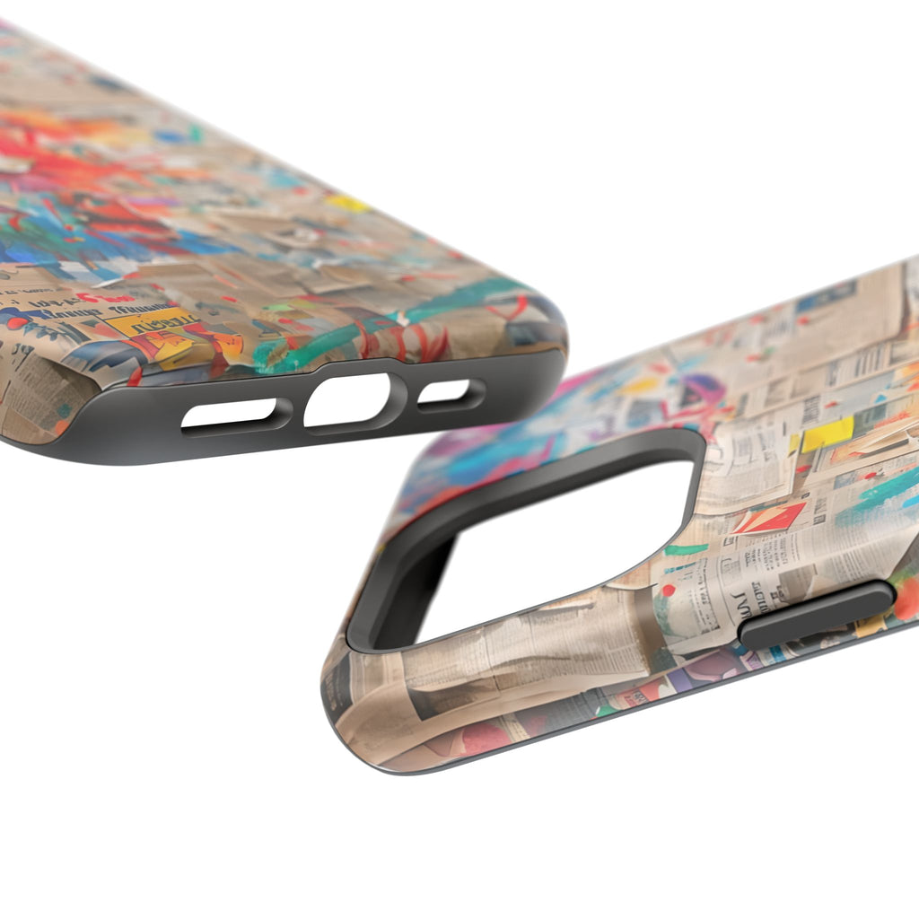 iPhone 17 Case vibrant glossy colorful art