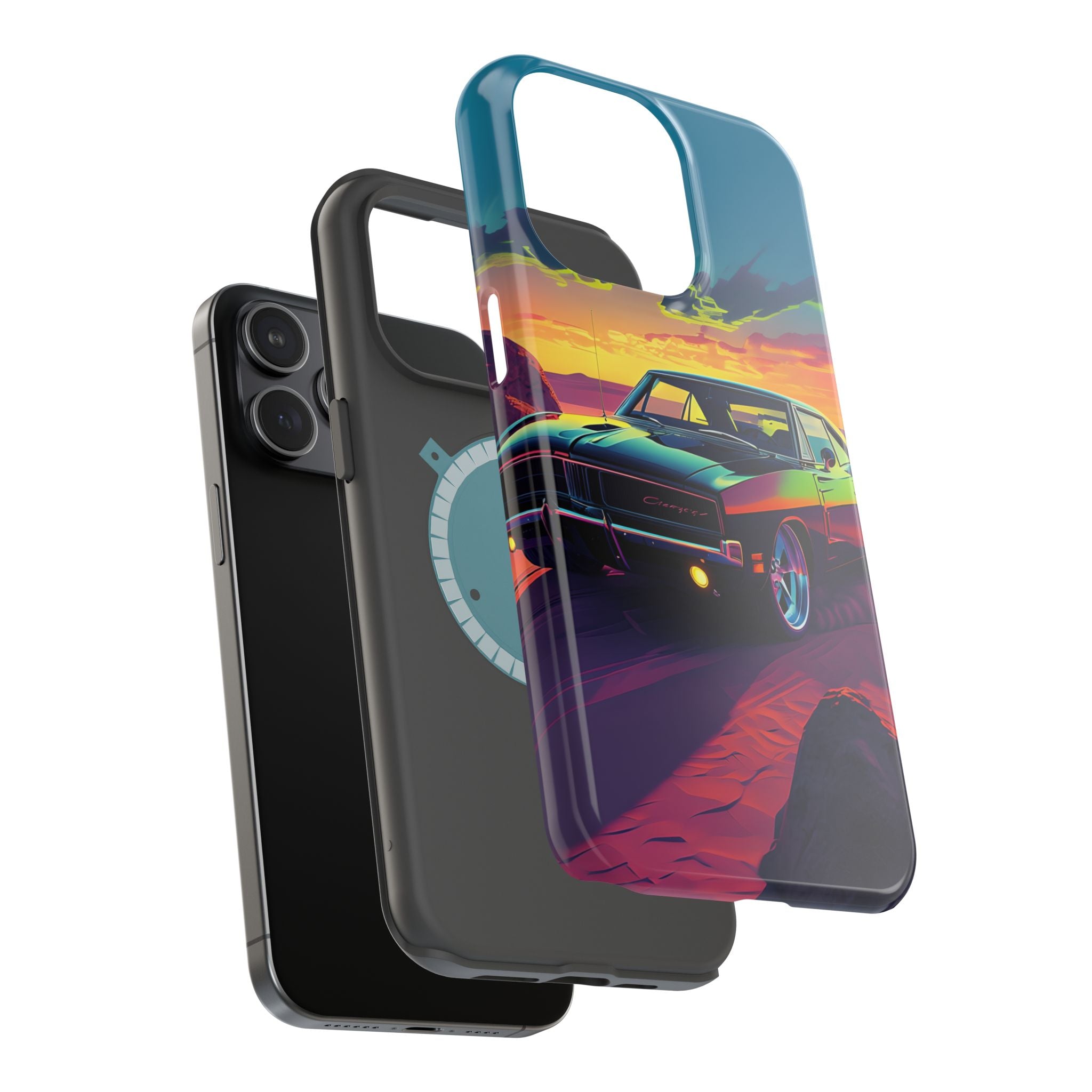 iPhone 17 Case - Retro Muscular Car Design