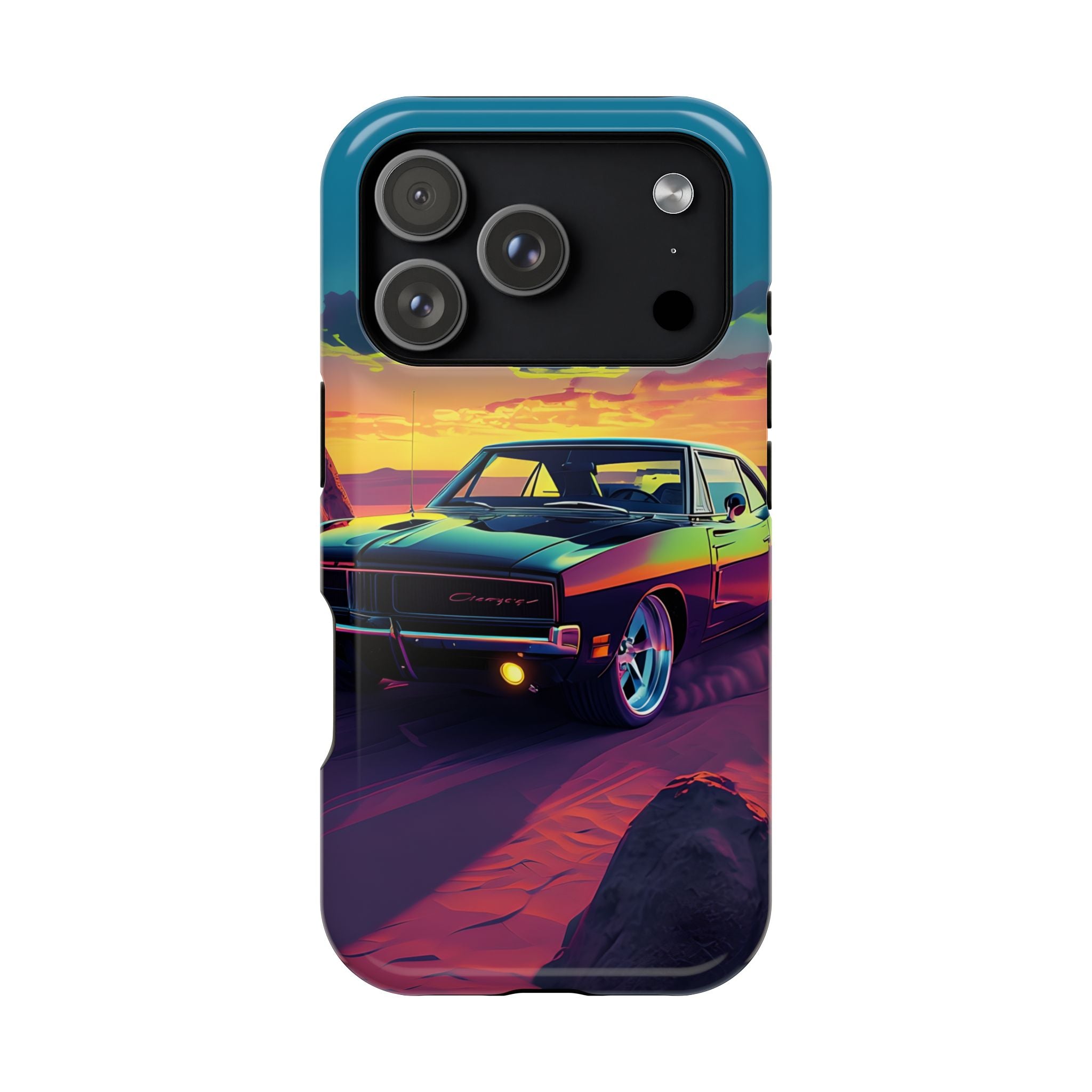 iPhone 17 Case - Retro Muscular Car Design