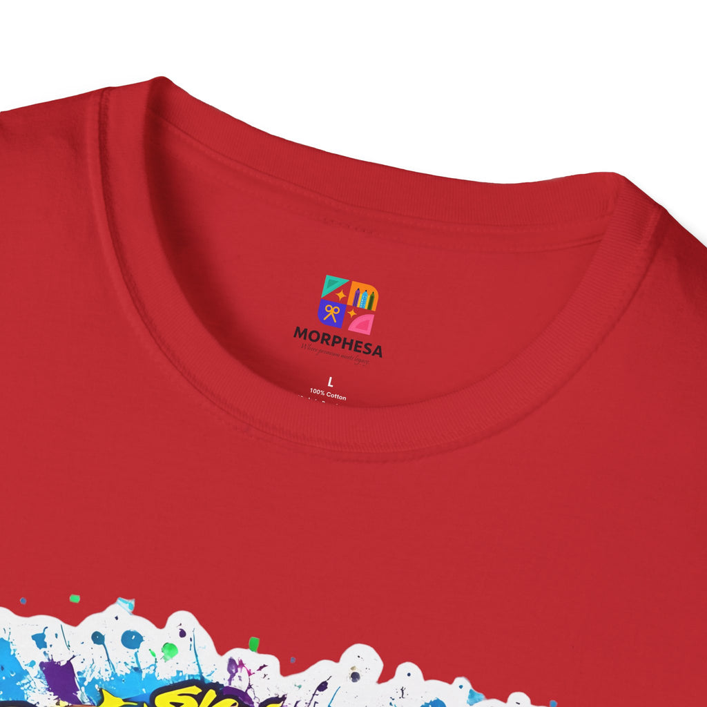 Colorful Superhero Graphic T-Shirt, Fun Unisex Tee, Geeky Apparel, Perfect Gift for Comic Lovers, Casual Wear, Pop Culture Fashion